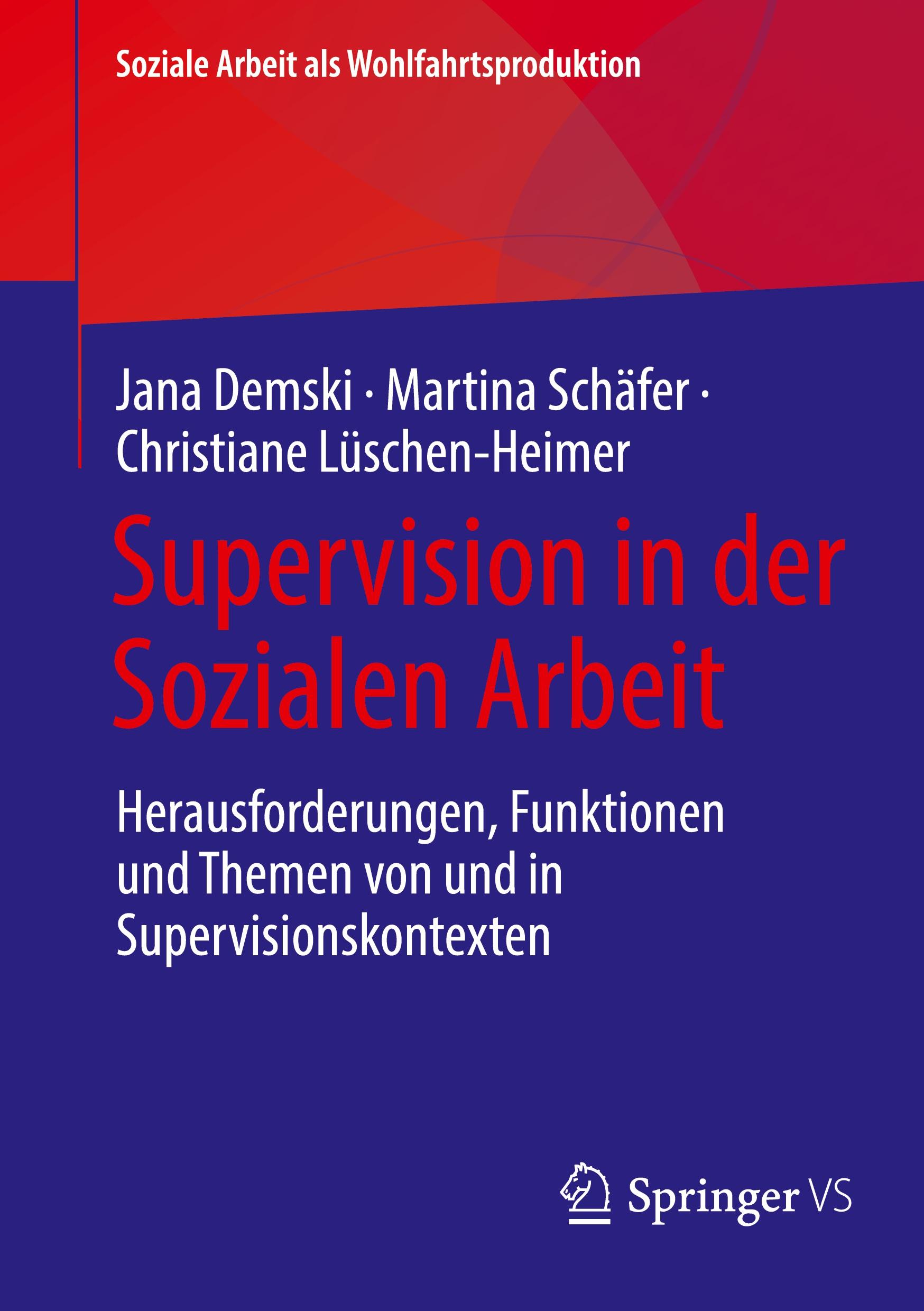 Vorderes Coverbild Supervision in der Sozialen Arbeit