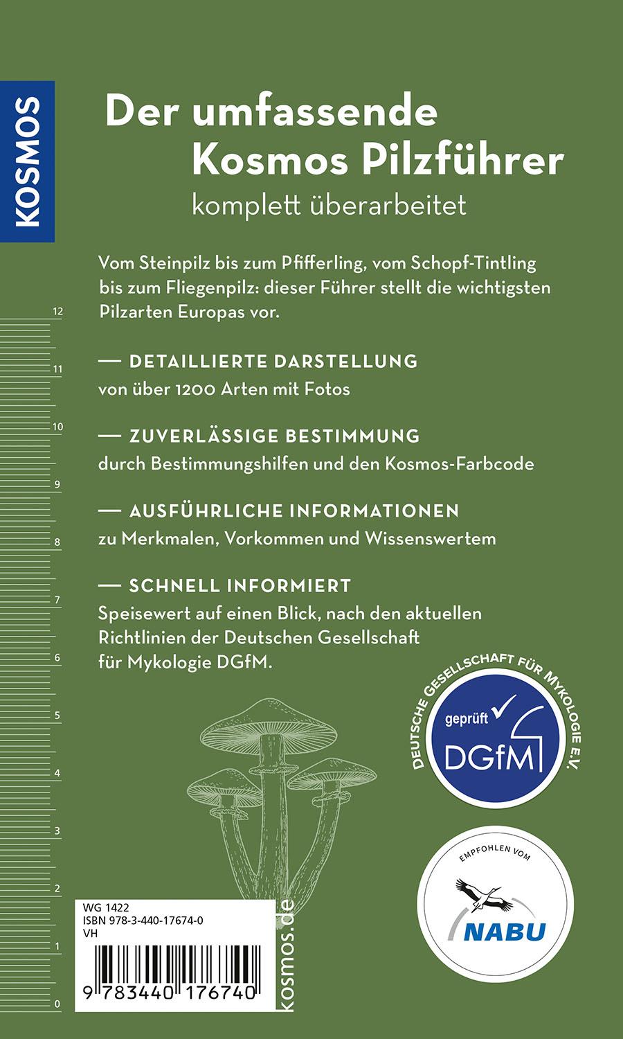 Beispielinhalt (Bild) Der große Kosmos Pilzführer