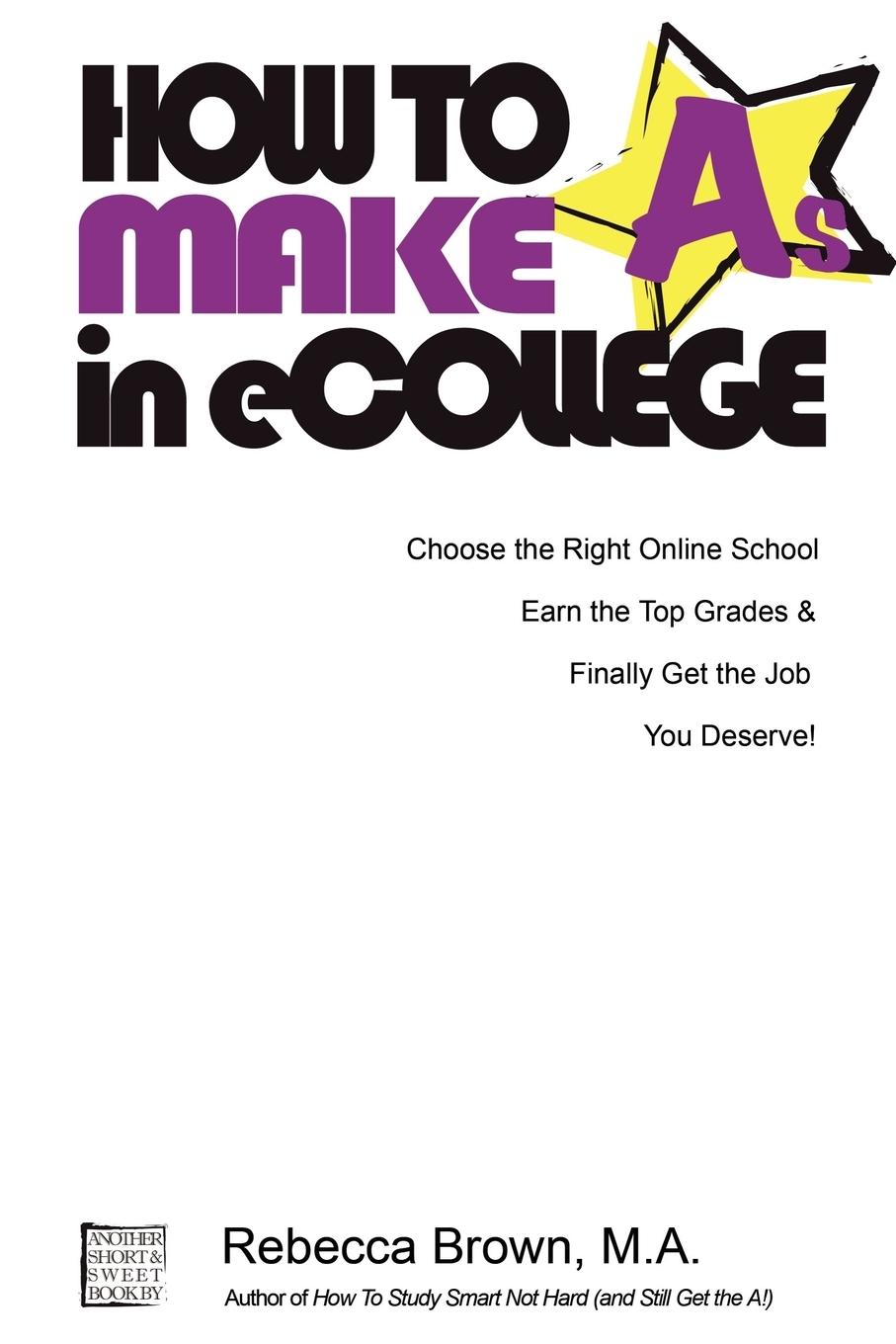 Vorderes Coverbild How To Make As in eCollege