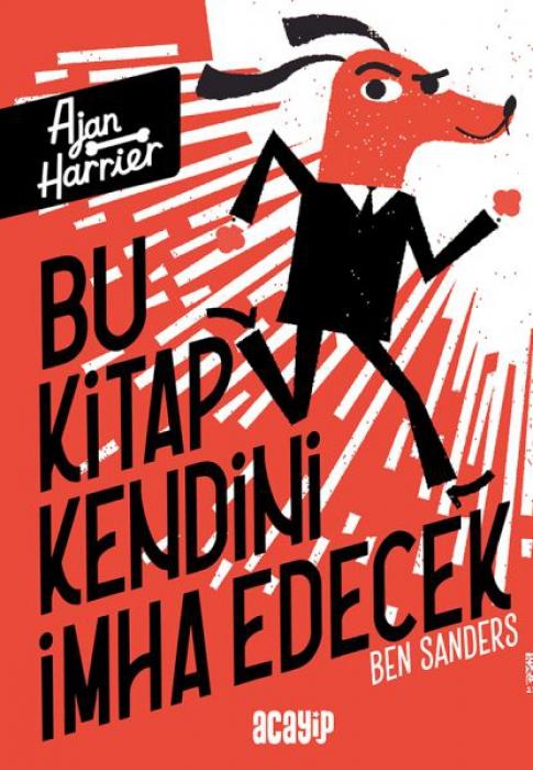 Vorderes Coverbild Bu Kitap Kendini Imha Edecek - Ajan Harrier