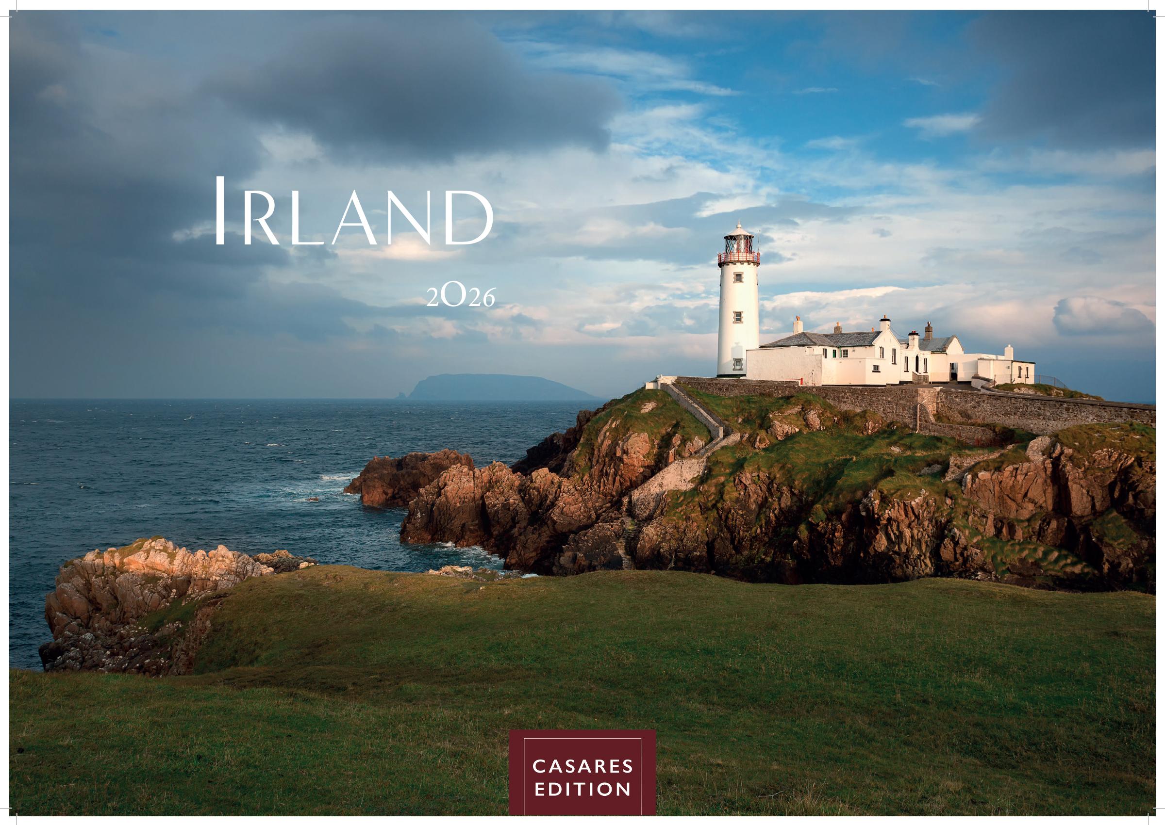 Vorderes Coverbild Irland Kalender 2026 - Wandkalender | Fotokalender 24x35cm - . Irish Charme | Perfekt für Fans & Reiseliebhaber