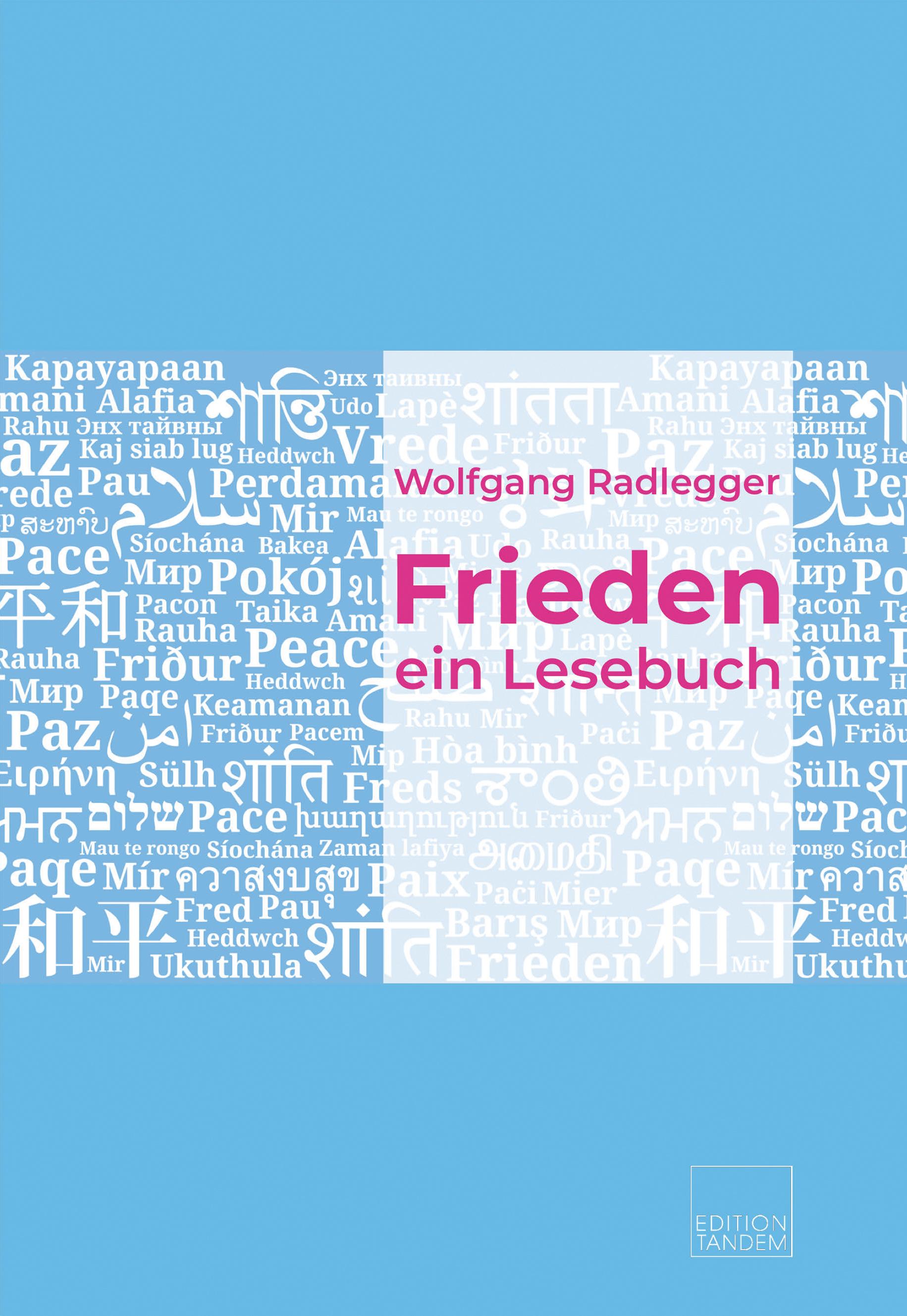 Vorderes Coverbild Frieden