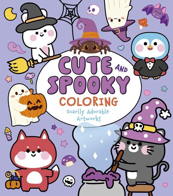 Vorderes Coverbild Cute and Spooky Coloring