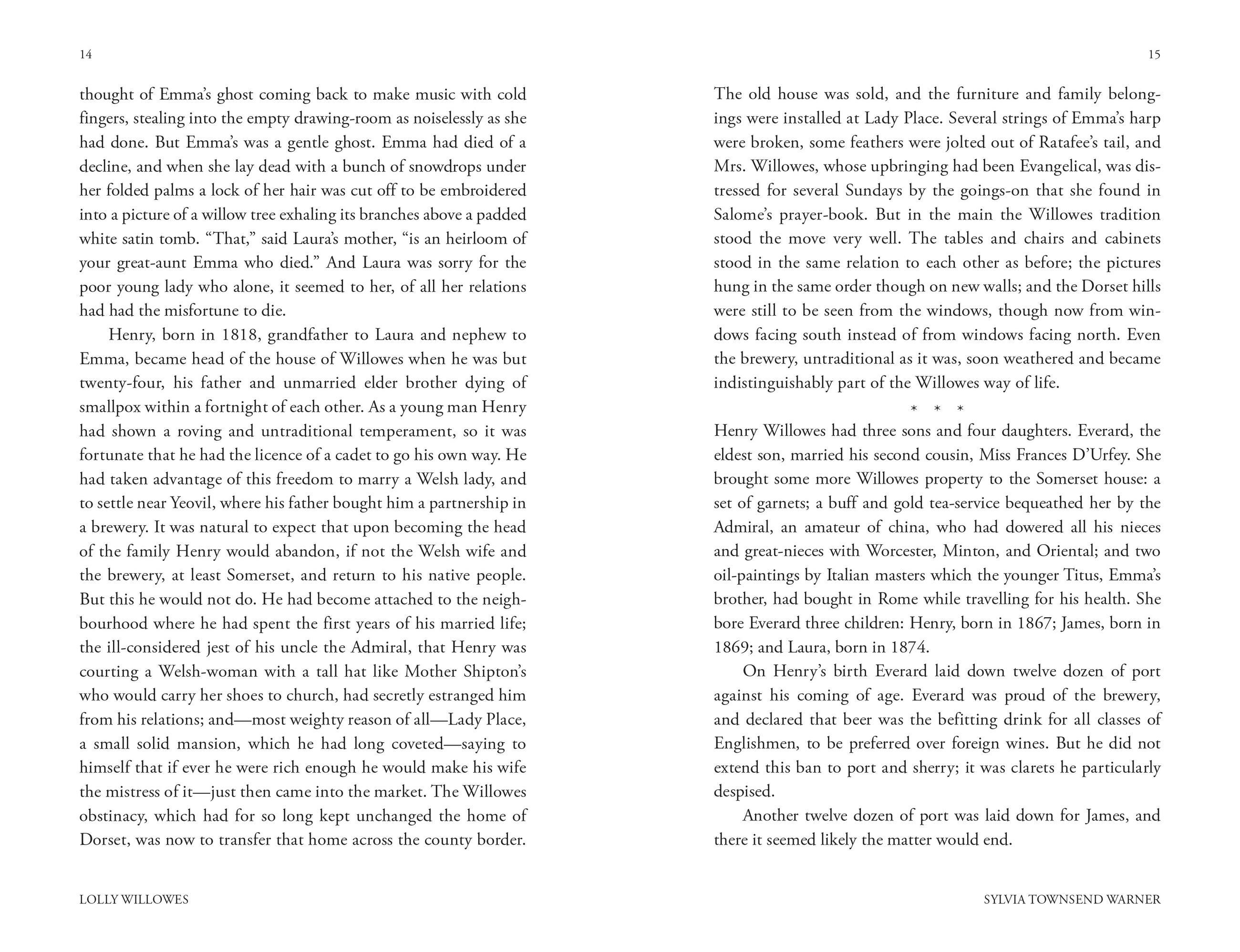 Beispielinhalt (Bild) Lolly Willowes