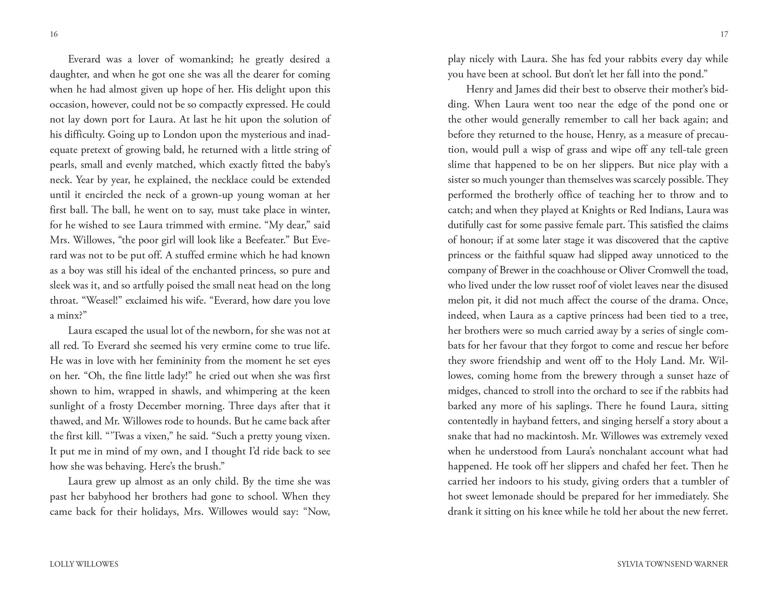 Beispielinhalt (Bild) Lolly Willowes