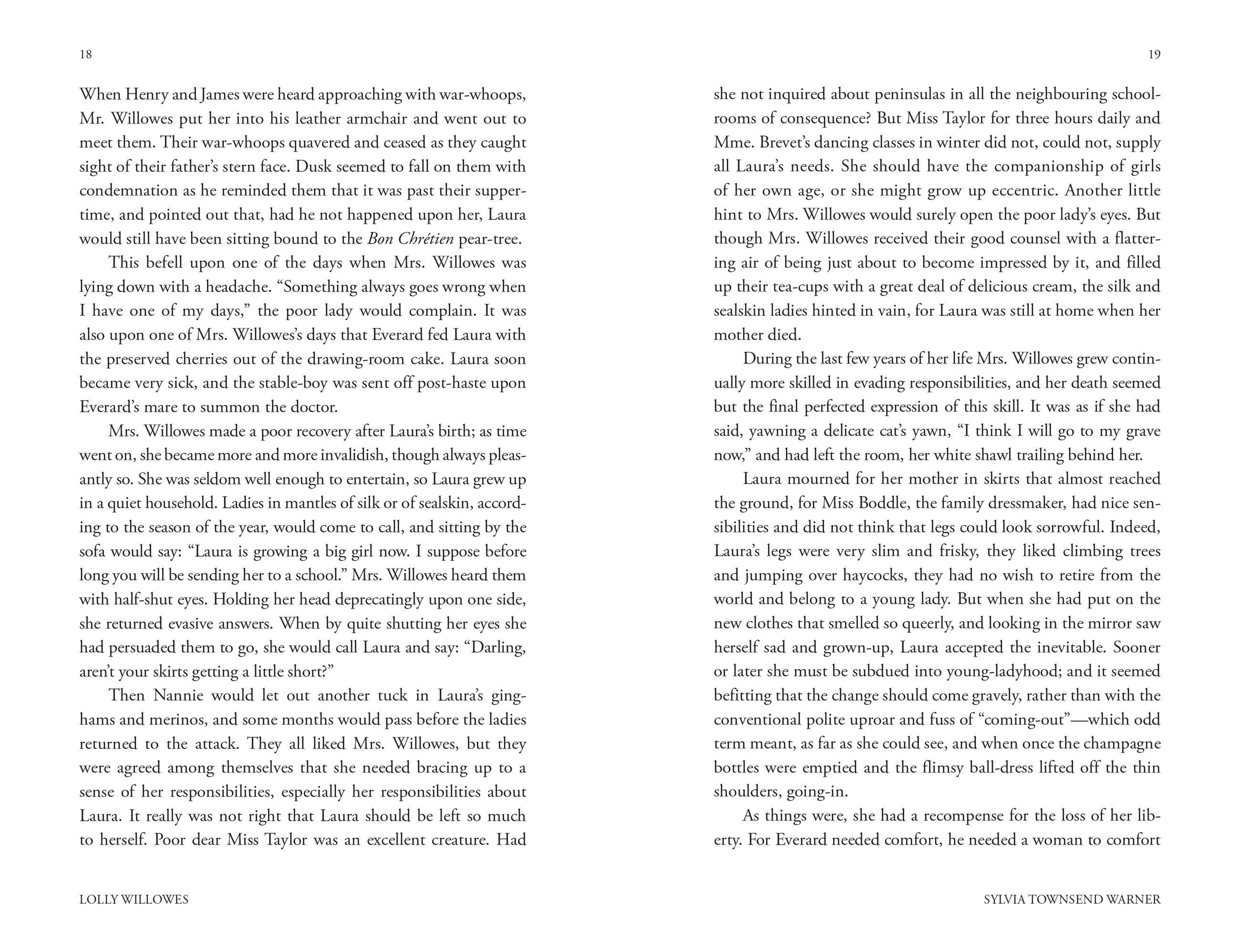 Beispielinhalt (Bild) Lolly Willowes
