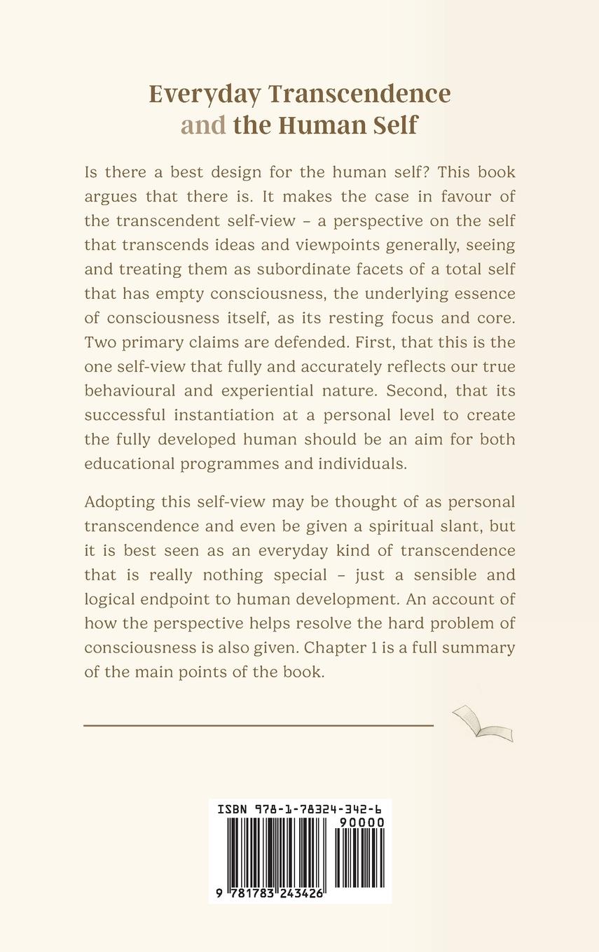 Rückseitencover Self, Consciousness, and Being