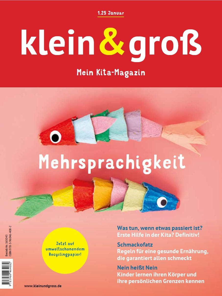 Vorderes Coverbild klein&groß 1/25 Mehrsprachigkeit