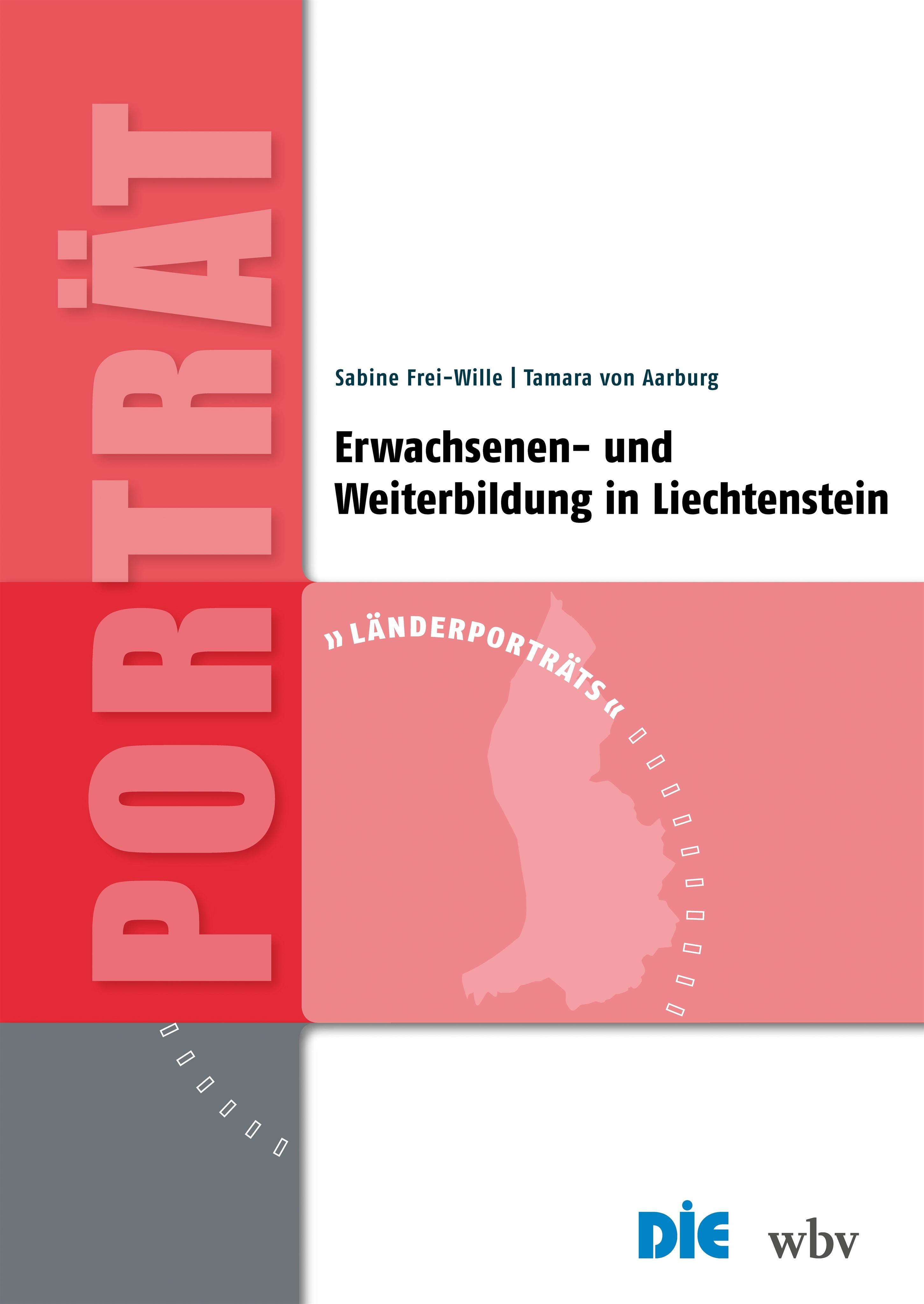 Vorderes Coverbild Erwachsenen- und Weiterbildung in Liechtenstein