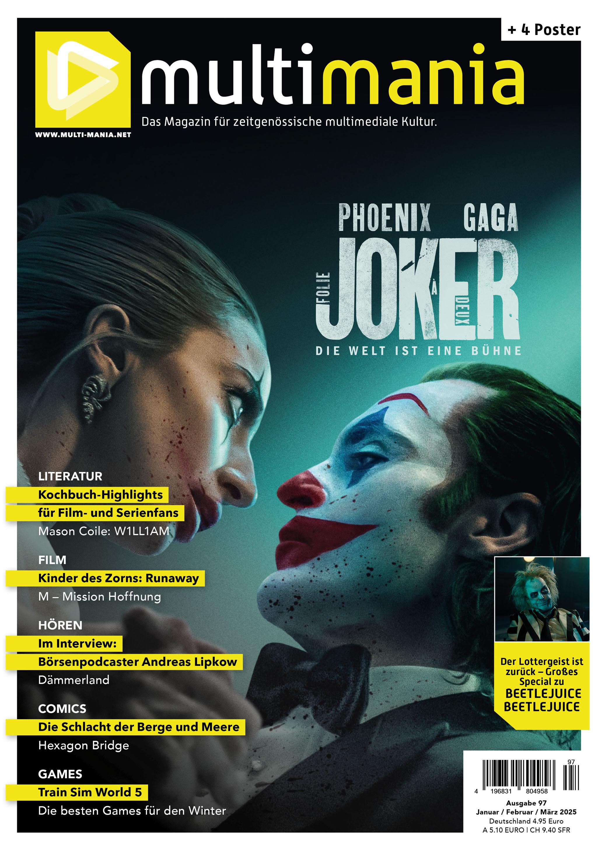 Vorderes Coverbild multimania - Das Magazin für zeitgenössische multimediale Kultur Ausgabe #97