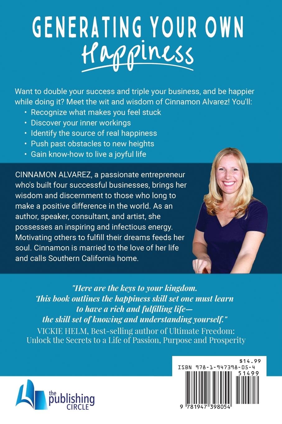 Rückseitencover Generating Your Own Happiness