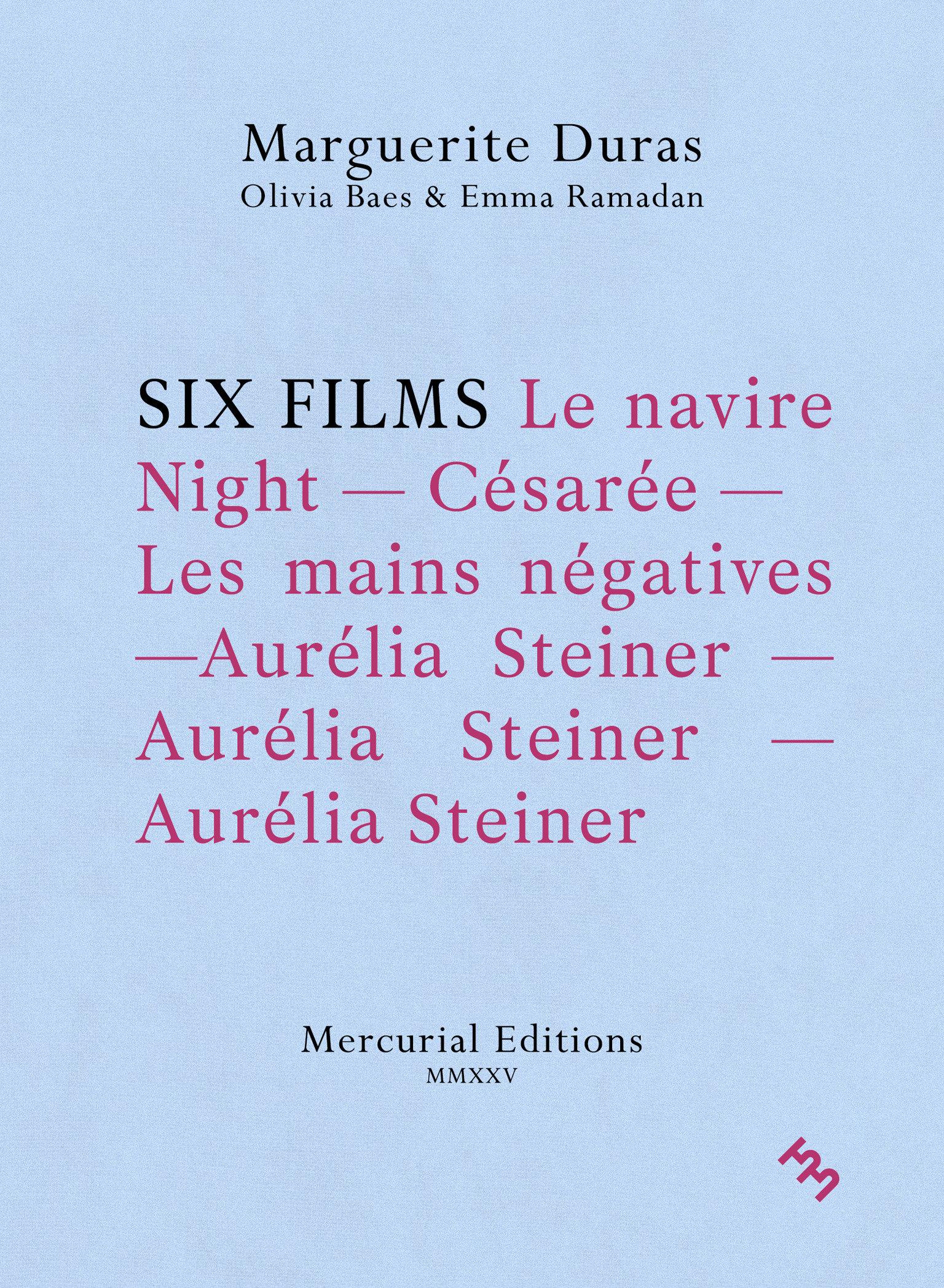 Vorderes Coverbild Six Films