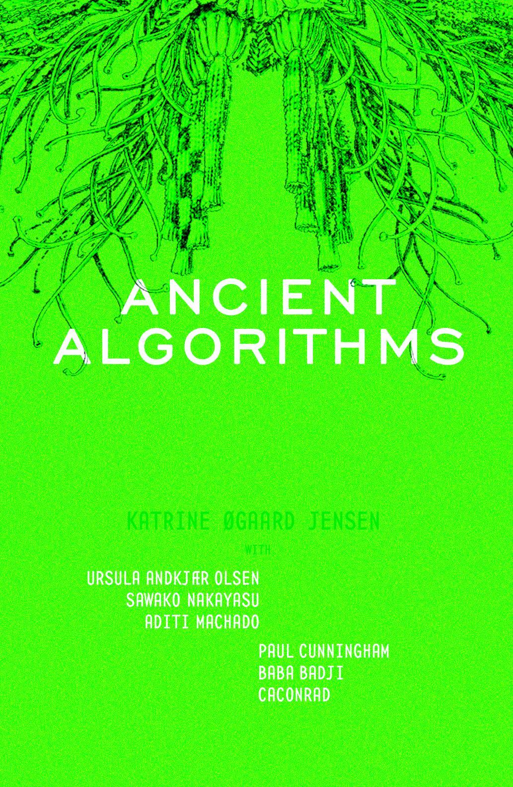 Vorderes Coverbild Ancient Algorithms