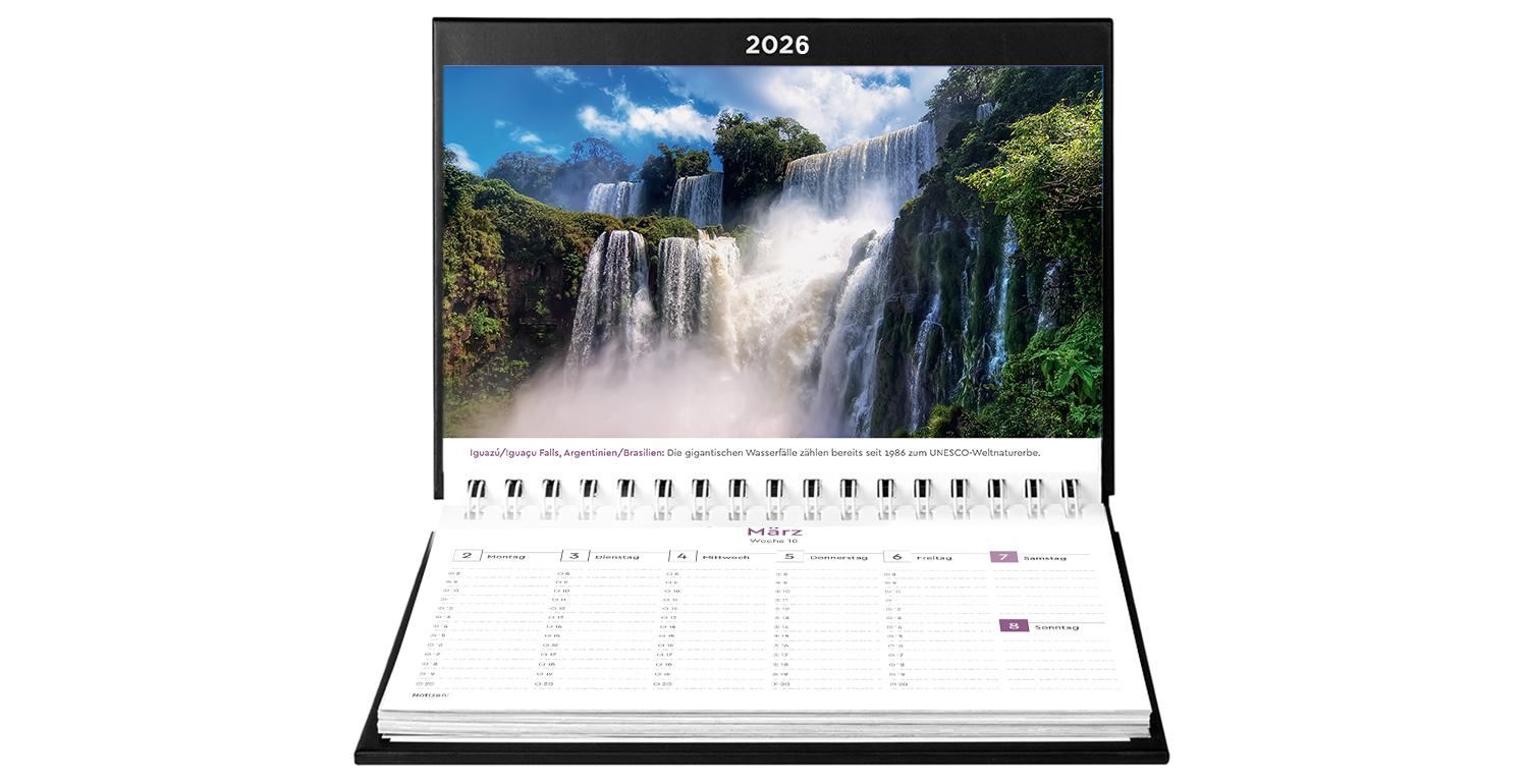 Beispielinhalt (Bild) Farben der Erde - KUNTH Tischkalender 2026