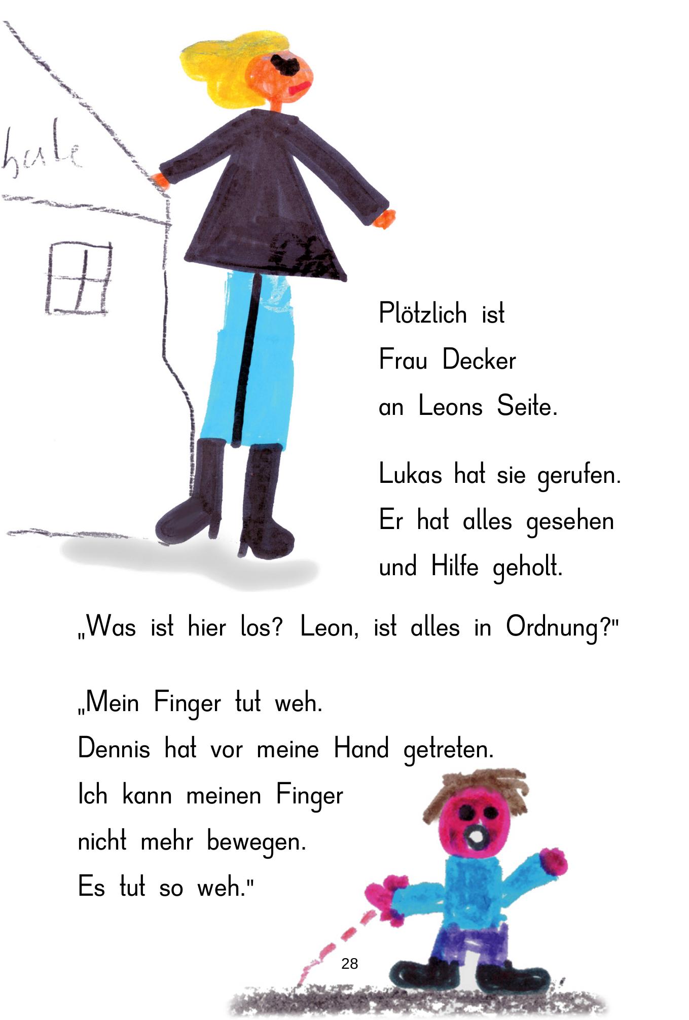 Beispielinhalt (Bild) Leon sagt NEIN!