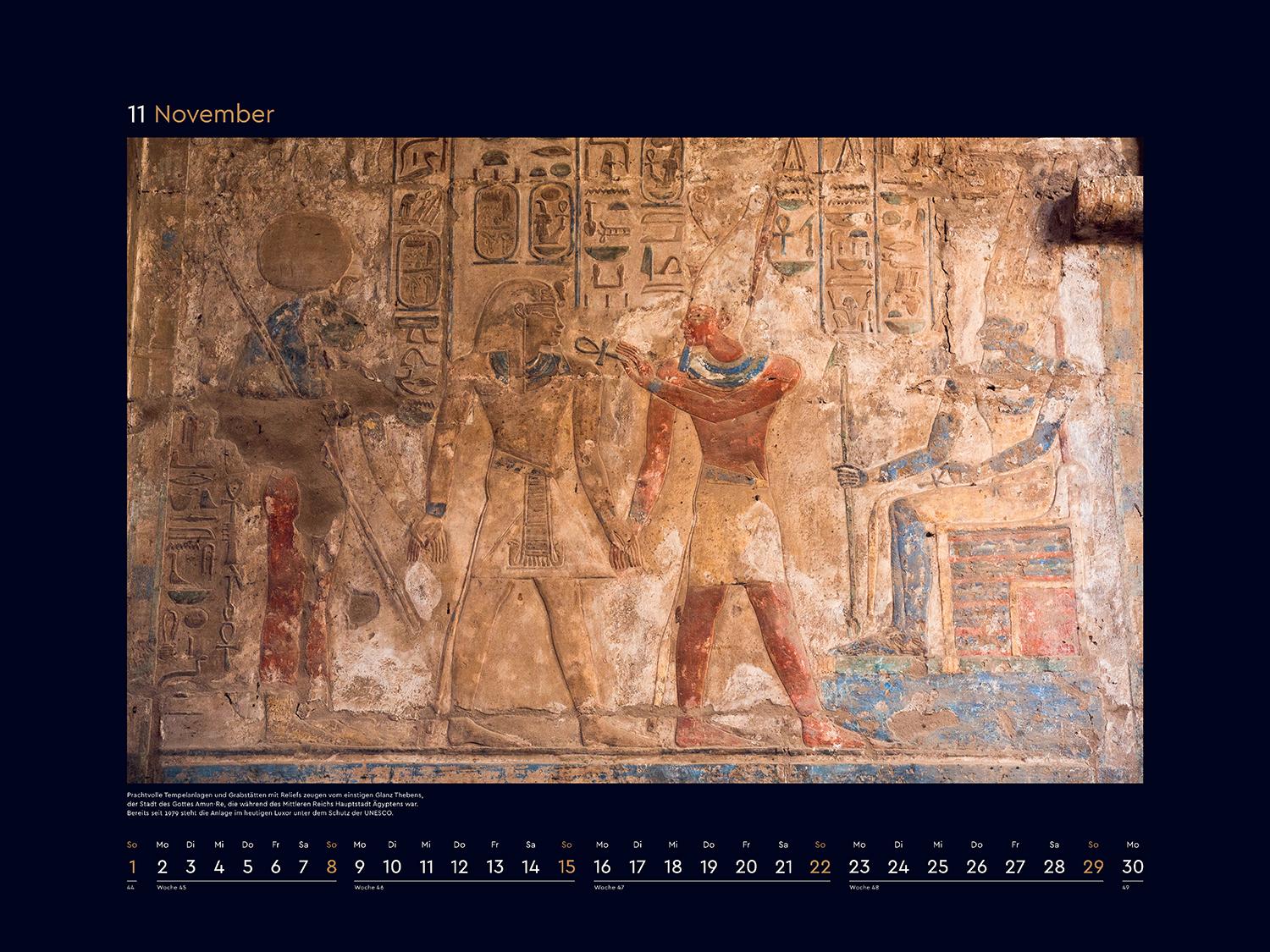 Beispielinhalt (Bild) Erbe der Menschheit - KUNTH Wandkalender 2026