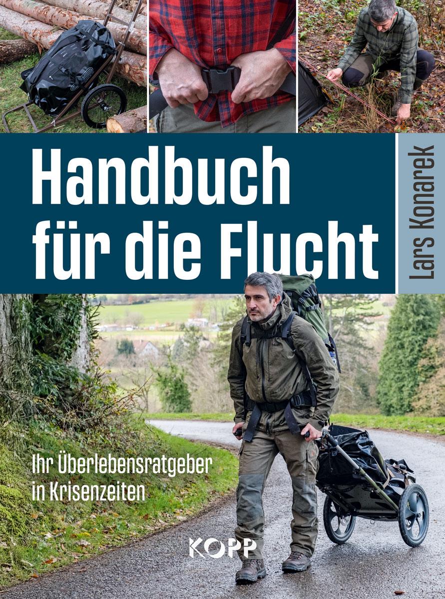 Vorderes Coverbild Handbuch für die Flucht