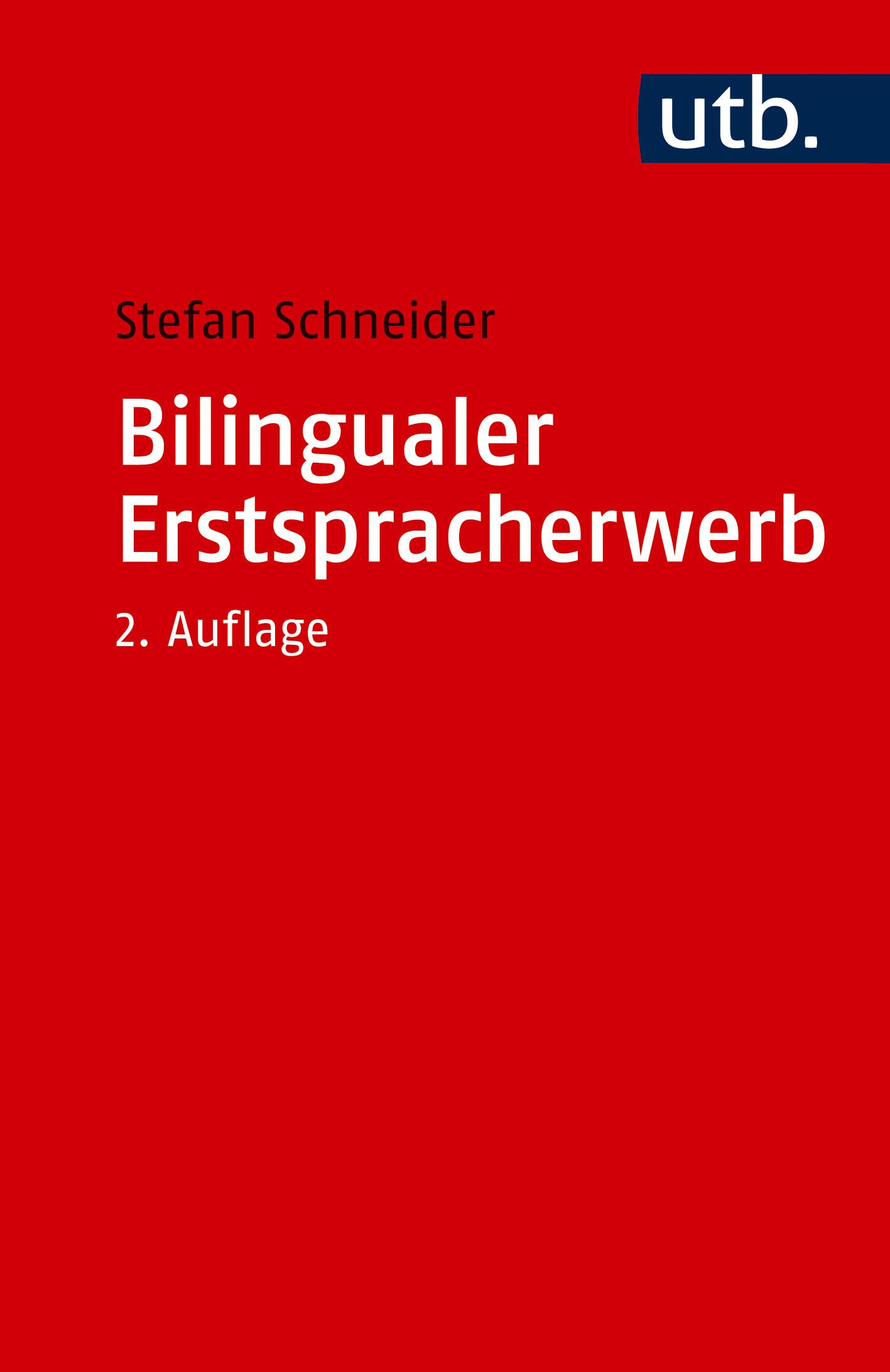Vorderes Coverbild Bilingualer Erstspracherwerb