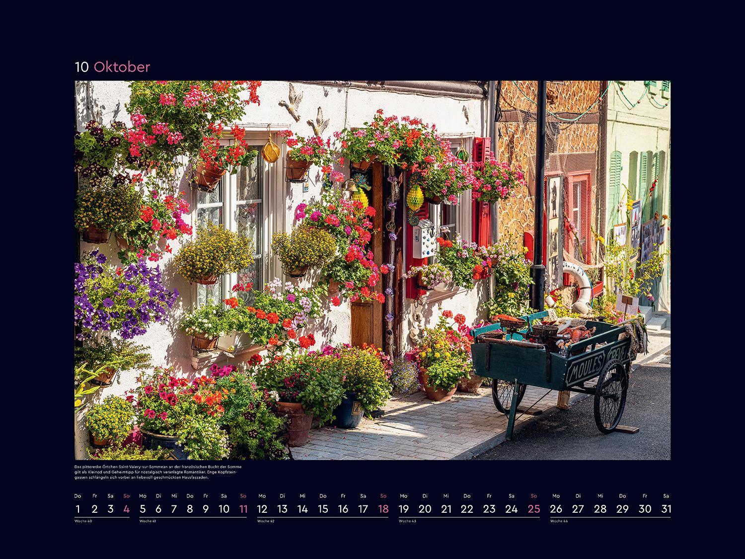 Beispielinhalt (Bild) Aufgeblüht - KUNTH Wandkalender 2026