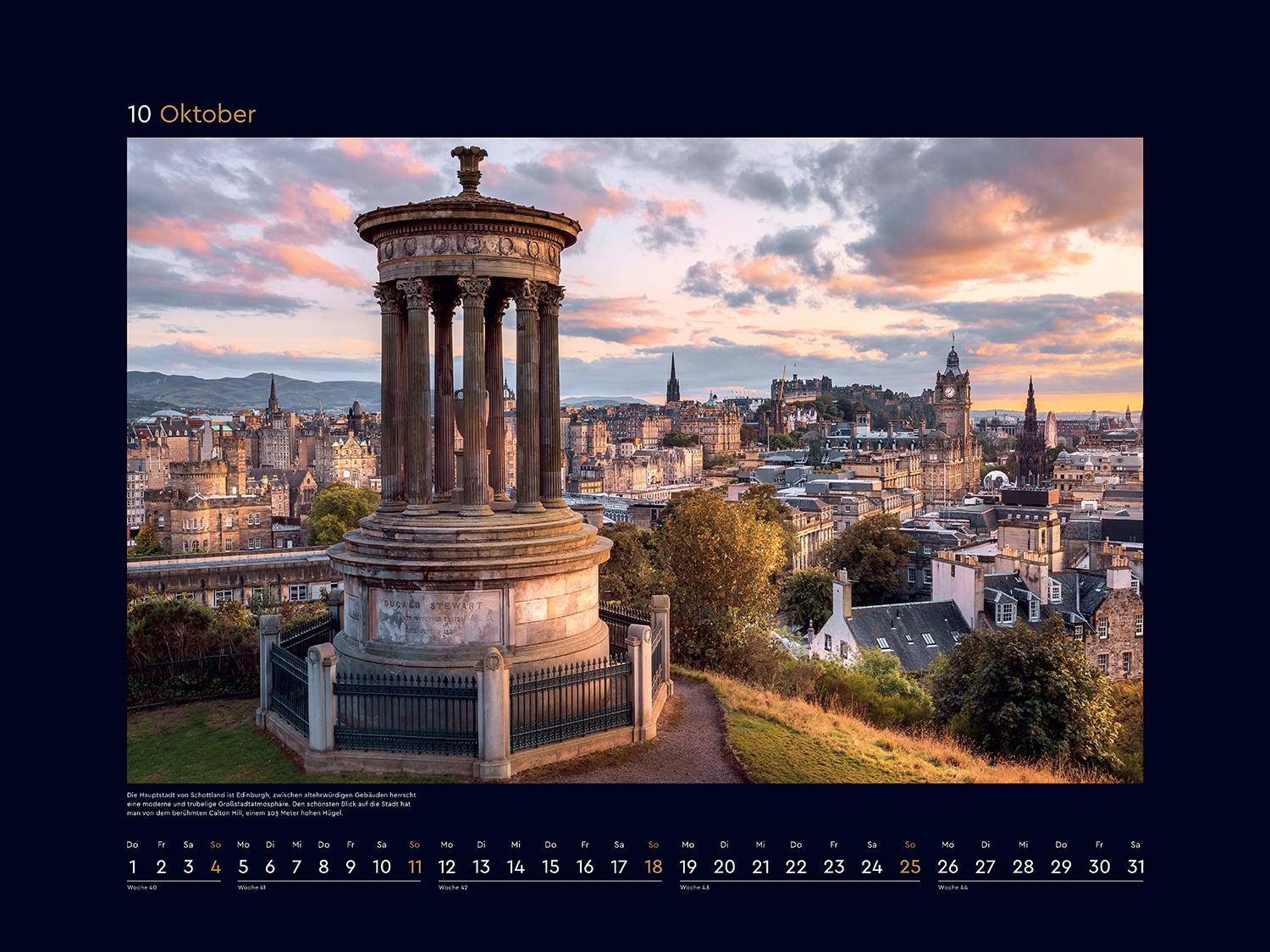 Beispielinhalt (Bild) Schottland - KUNTH Wandkalender 2026