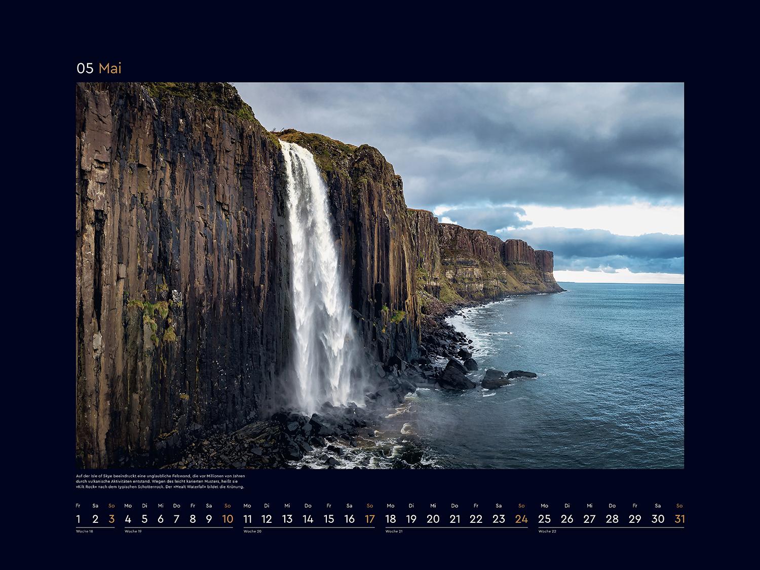 Beispielinhalt (Bild) Schottland - KUNTH Wandkalender 2026