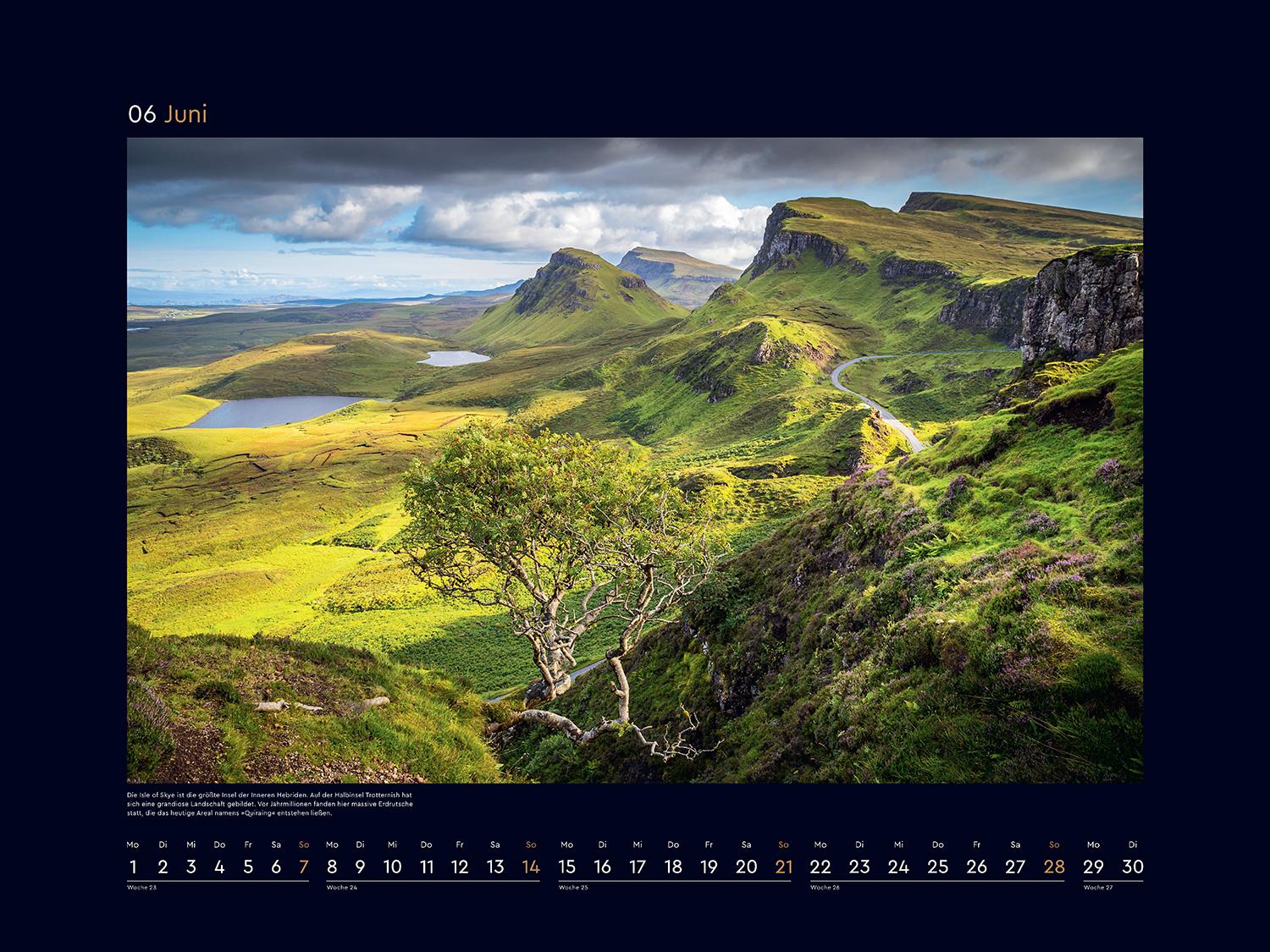 Beispielinhalt (Bild) Schottland - KUNTH Wandkalender 2026