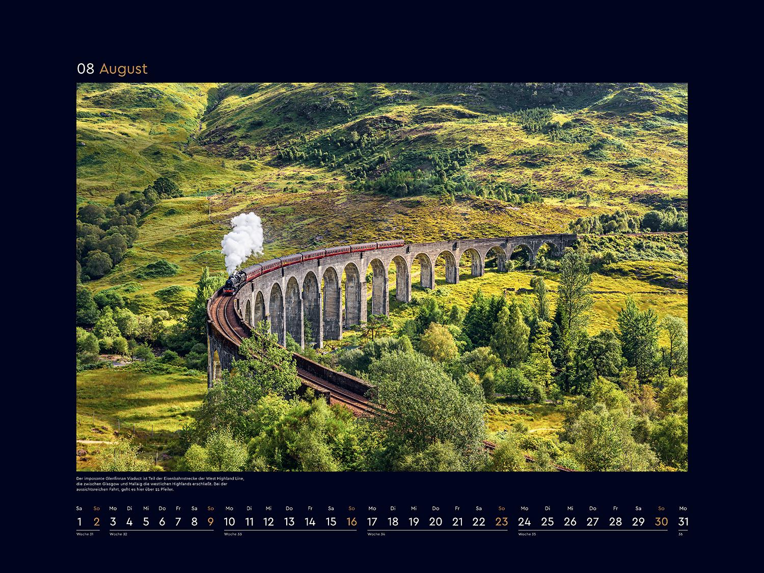 Beispielinhalt (Bild) Schottland - KUNTH Wandkalender 2026