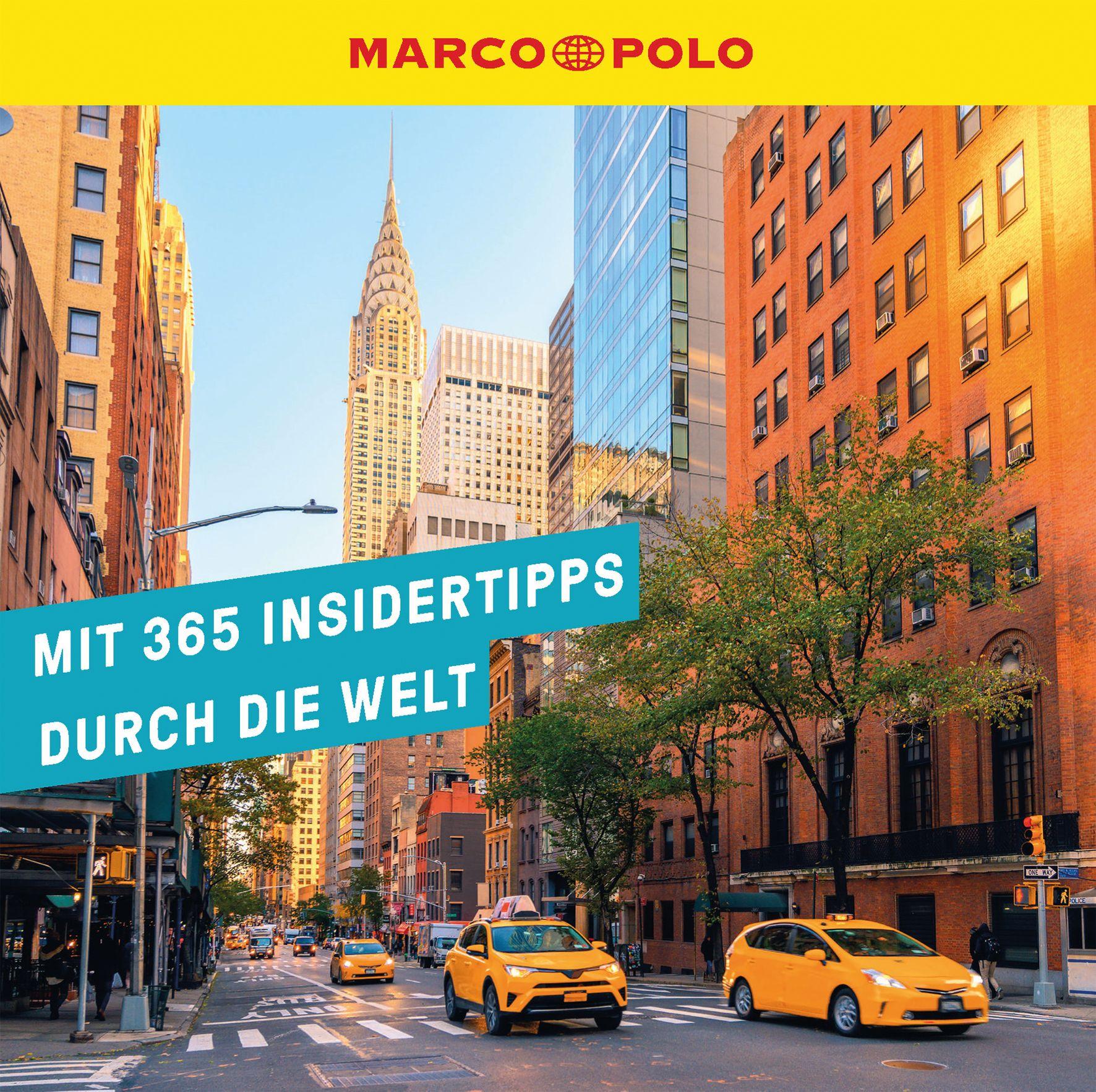 Vorderes Coverbild MARCO POLO: Mit 365 Insidertipps durch die Welt - KUNTH Abreißkalender 2026