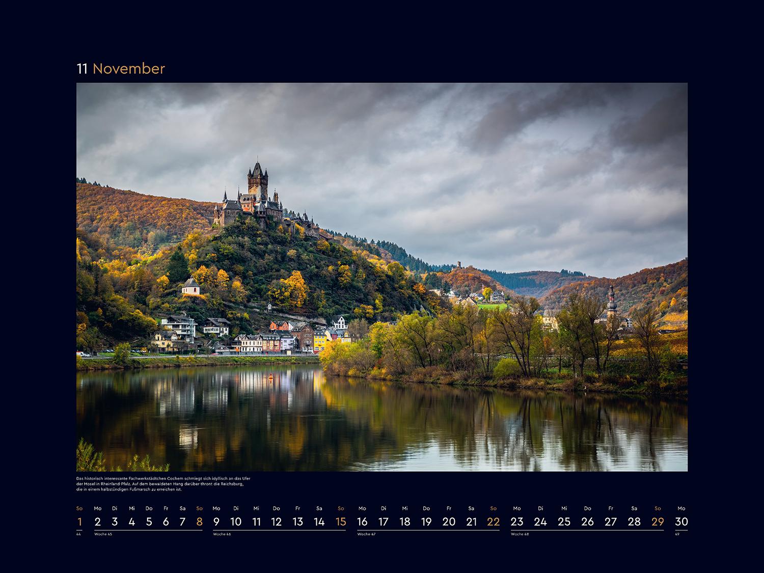 Beispielinhalt (Bild) So schön ist Deutschland - KUNTH Wandkalender 2026