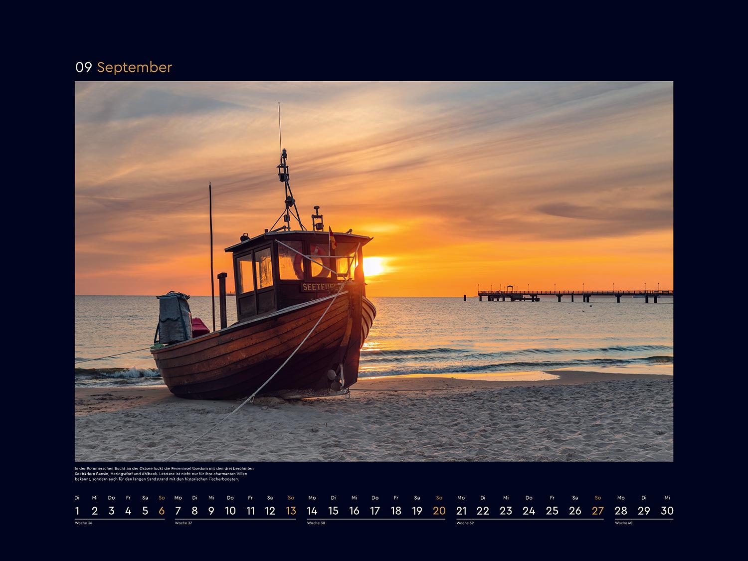 Beispielinhalt (Bild) So schön ist Deutschland - KUNTH Wandkalender 2026