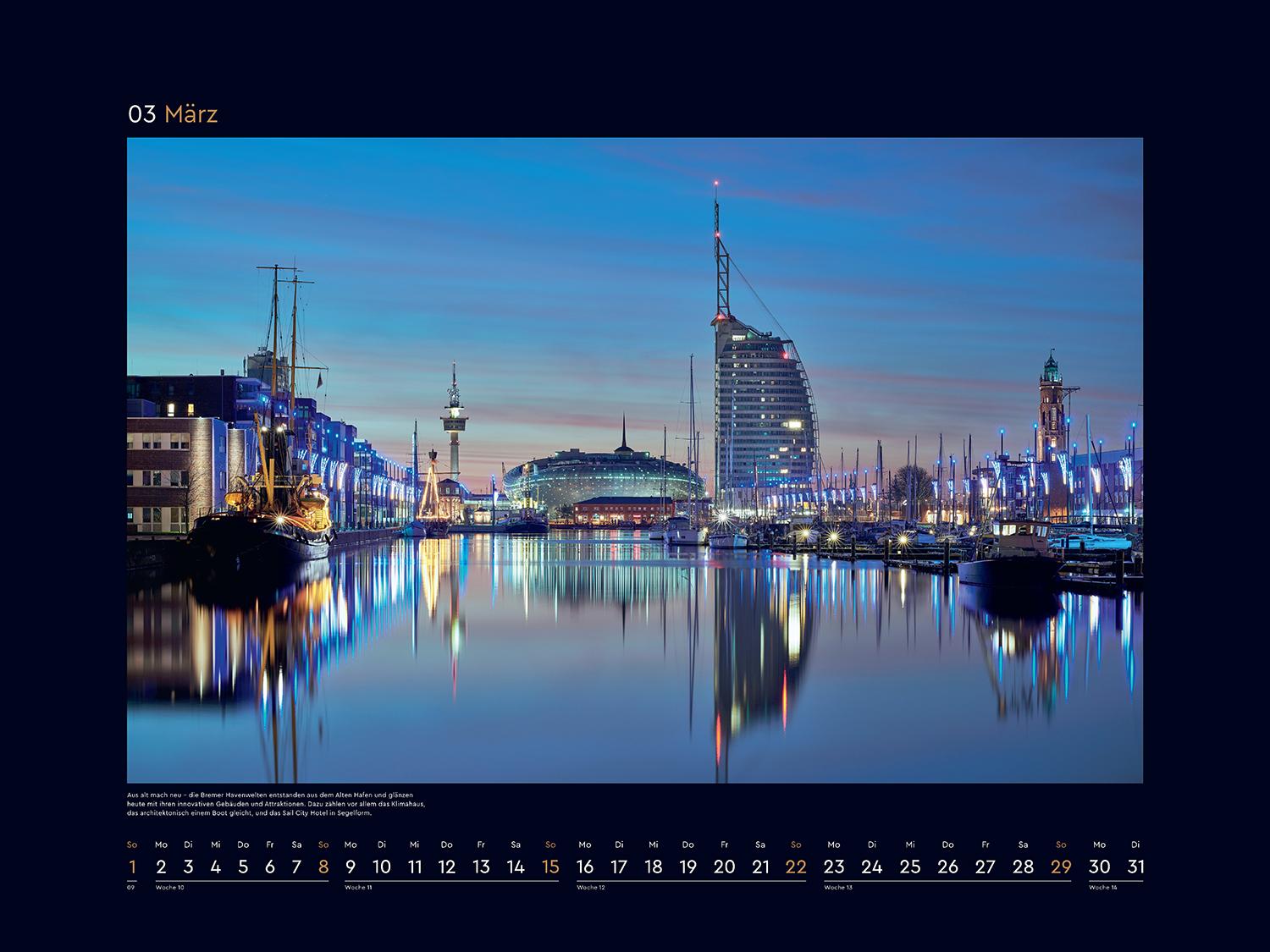 Beispielinhalt (Bild) So schön ist Deutschland - KUNTH Wandkalender 2026