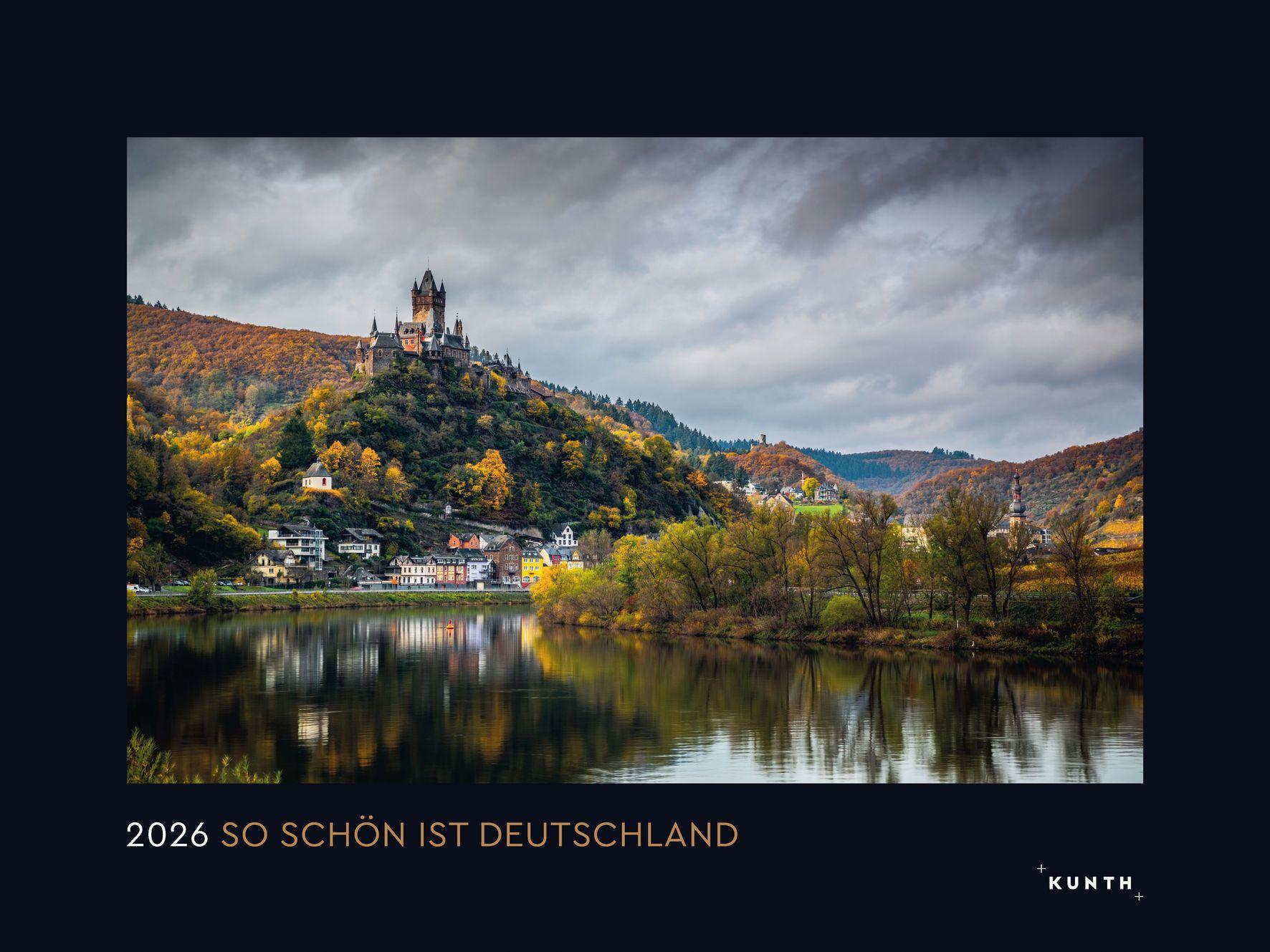 Vorderes Coverbild So schön ist Deutschland - KUNTH Wandkalender 2026