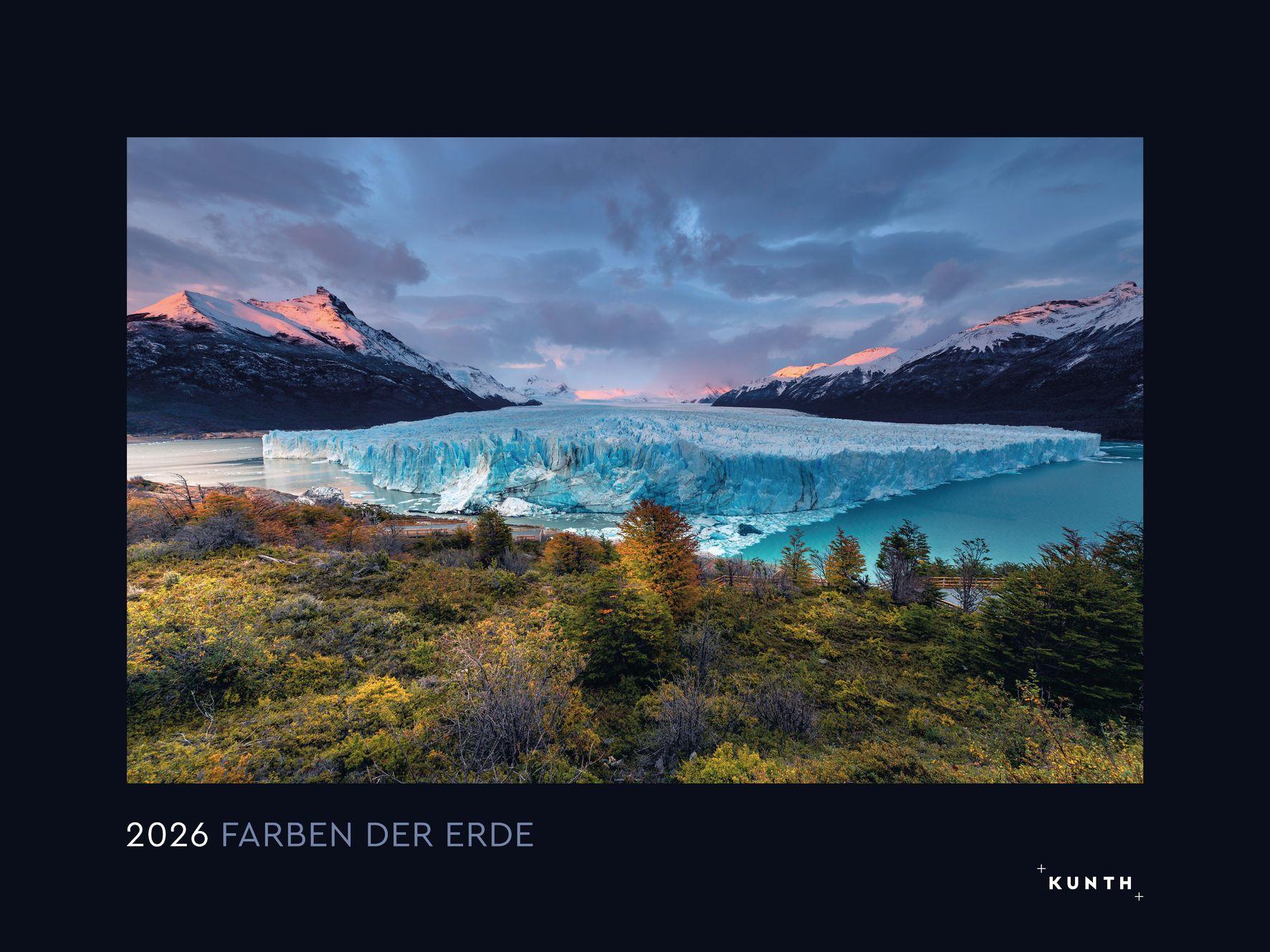 Vorderes Coverbild Farben der Erde - KUNTH Wandkalender 2026