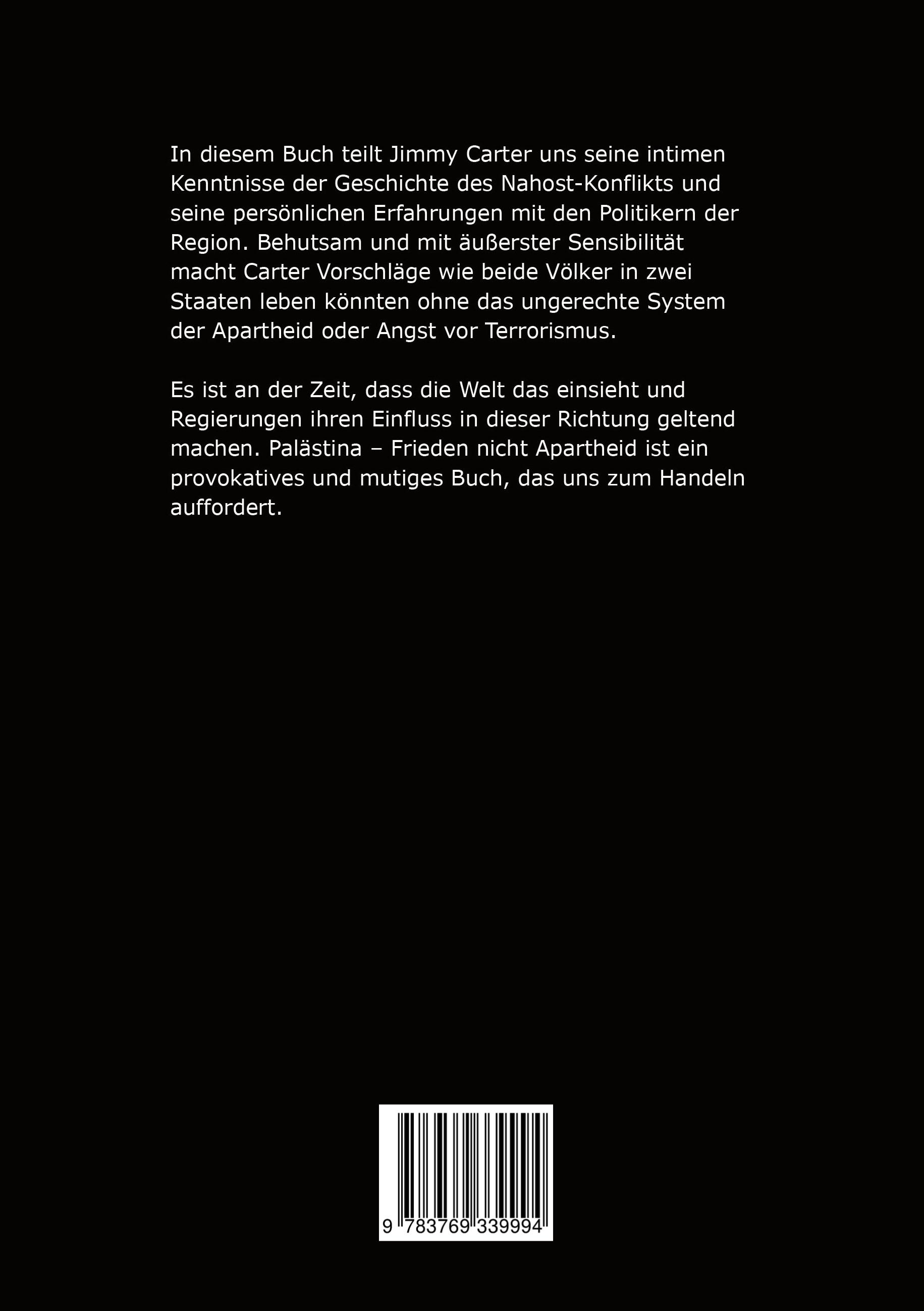 Rückseitencover Palästina