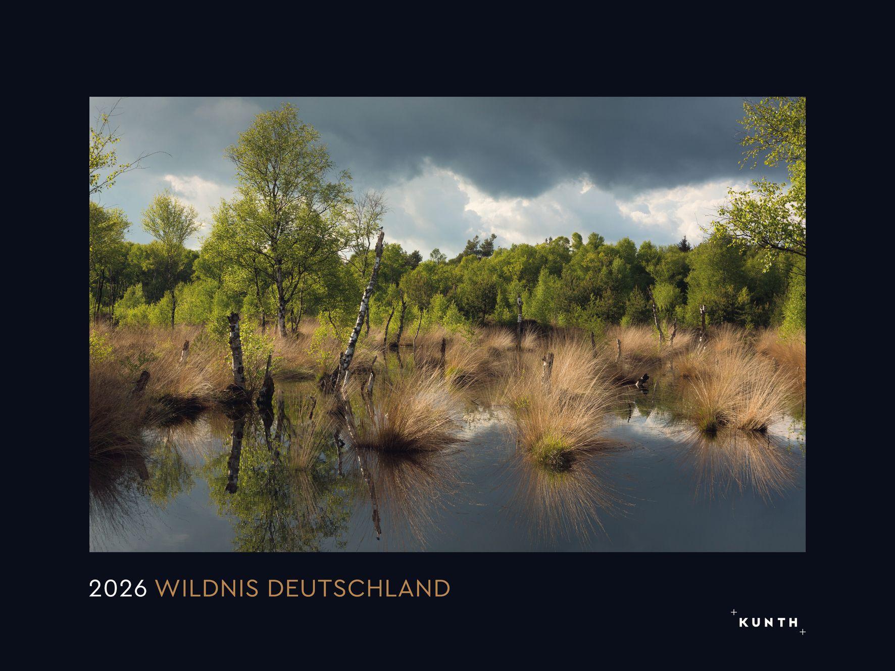 Vorderes Coverbild Wildnis Deutschland - KUNTH Wandkalender 2026