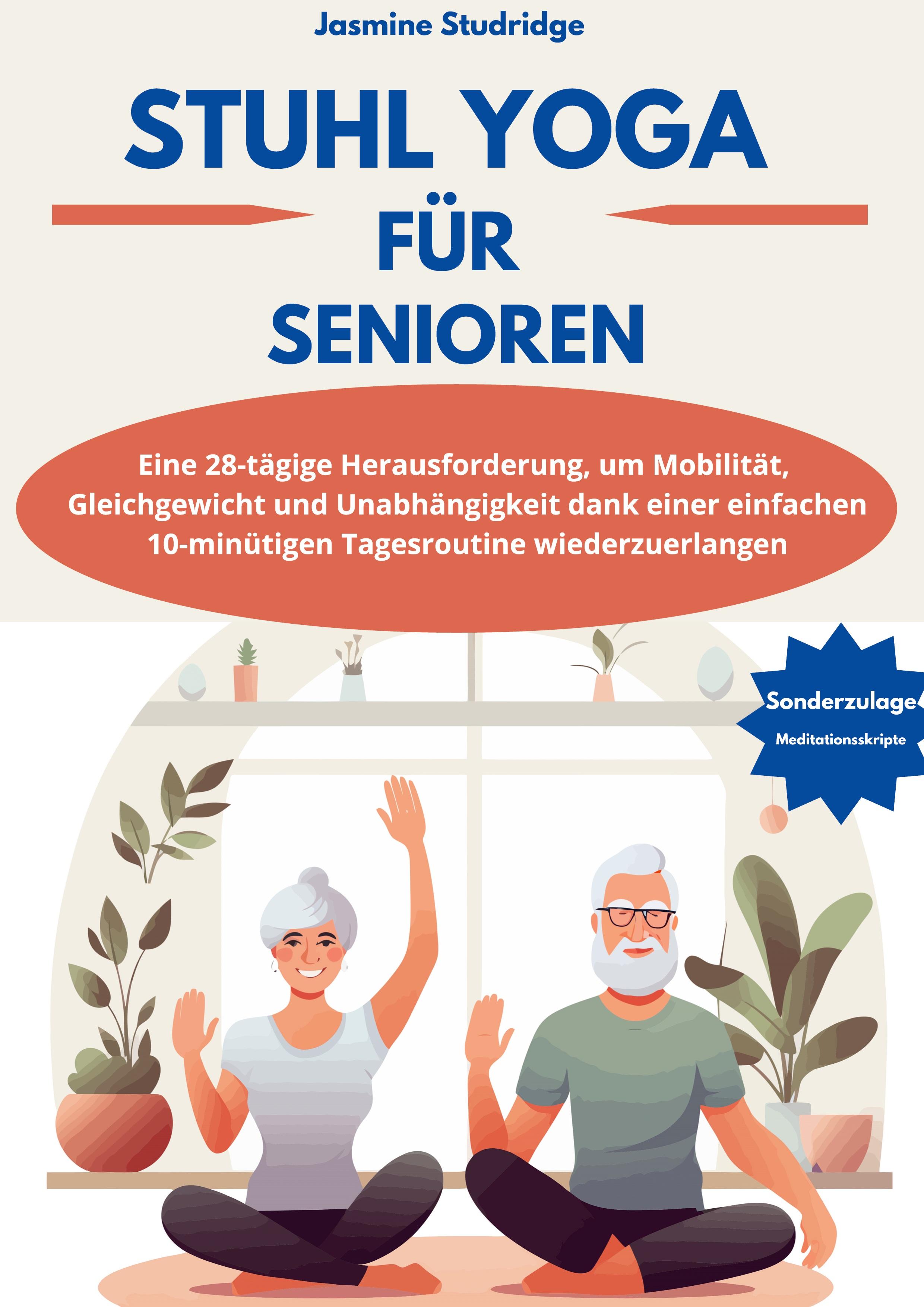 Vorderes Coverbild STUHL-YOGA FÜR SENIOREN