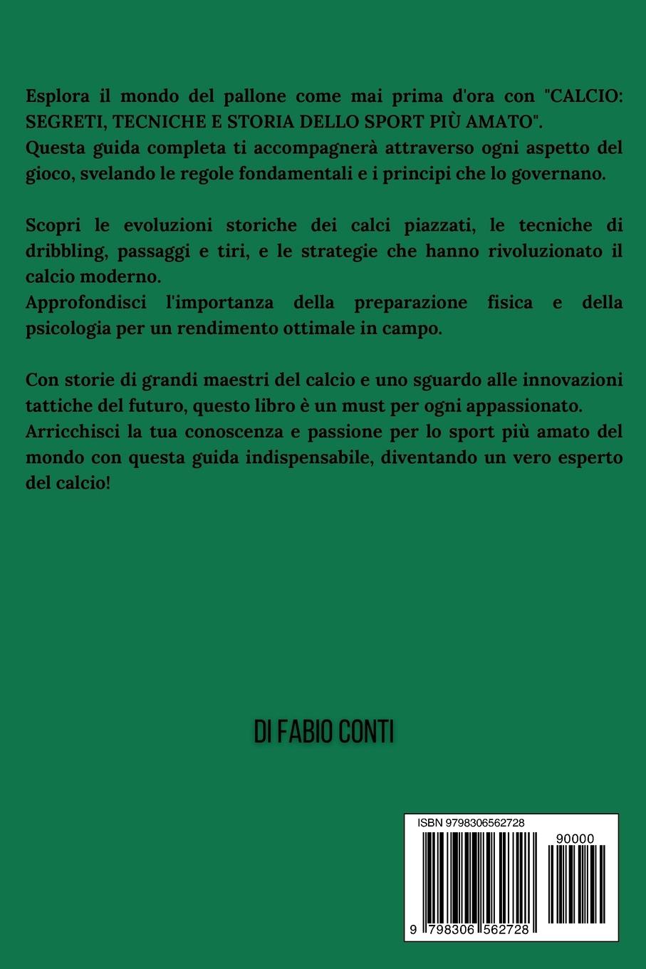 Rückseitencover CALCIO