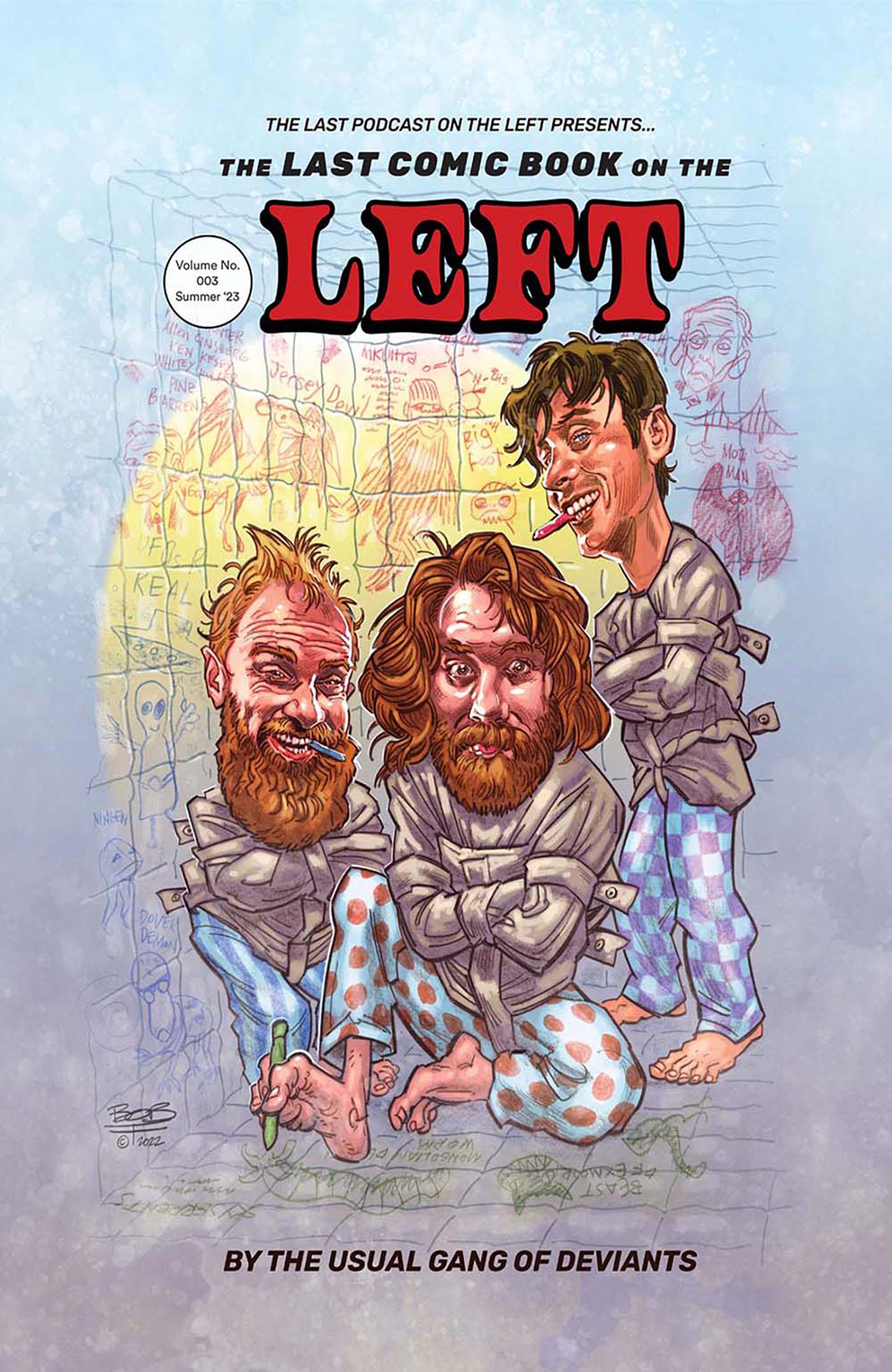 Vorderes Coverbild Last Comic Book on the Left Volume 3