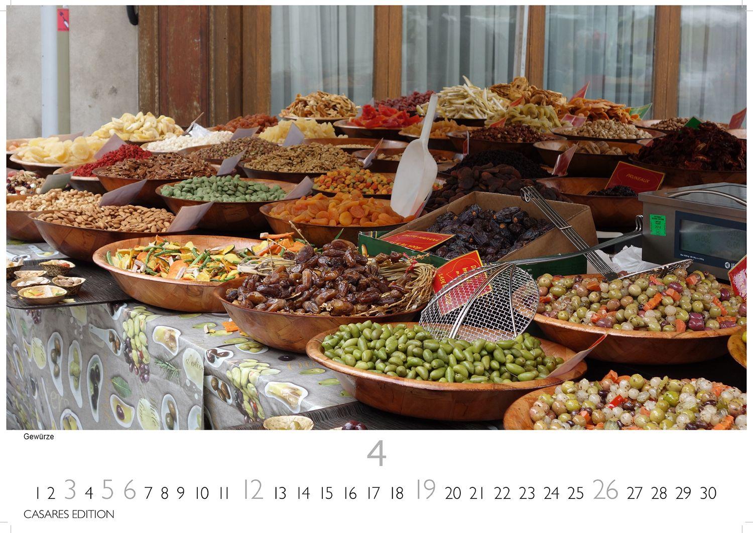 Beispielinhalt (Bild) Provence Kalender 2026 - Wandkalender | Fotokalender Frankreich 24x35cm - Atemberaubende Landschaften, Blühende Lavendelfelder & Charmante Dörfer - Perfekter . für Natur- und Reiseliebhaber