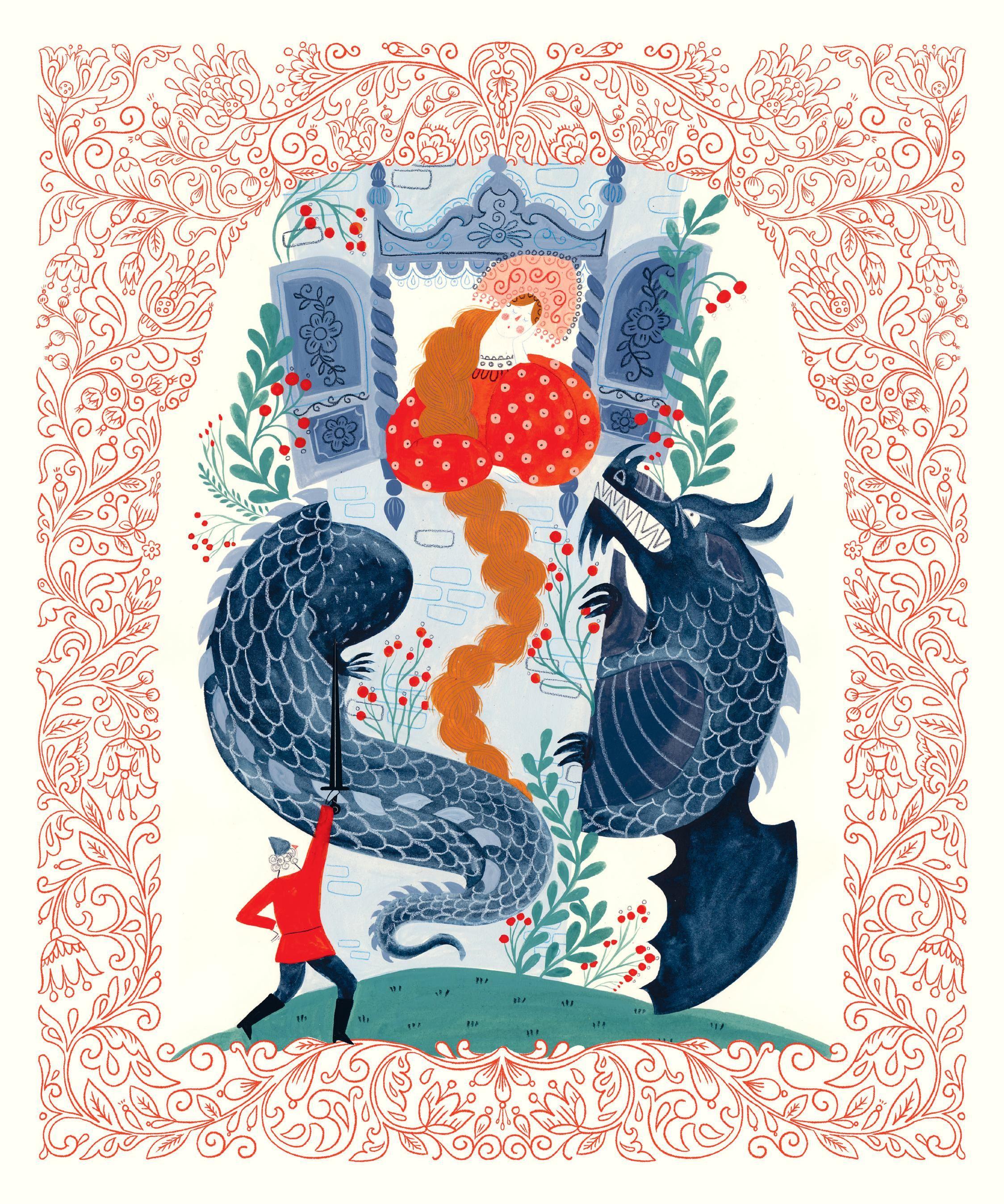 Beispielinhalt (Bild) Russische Märchen