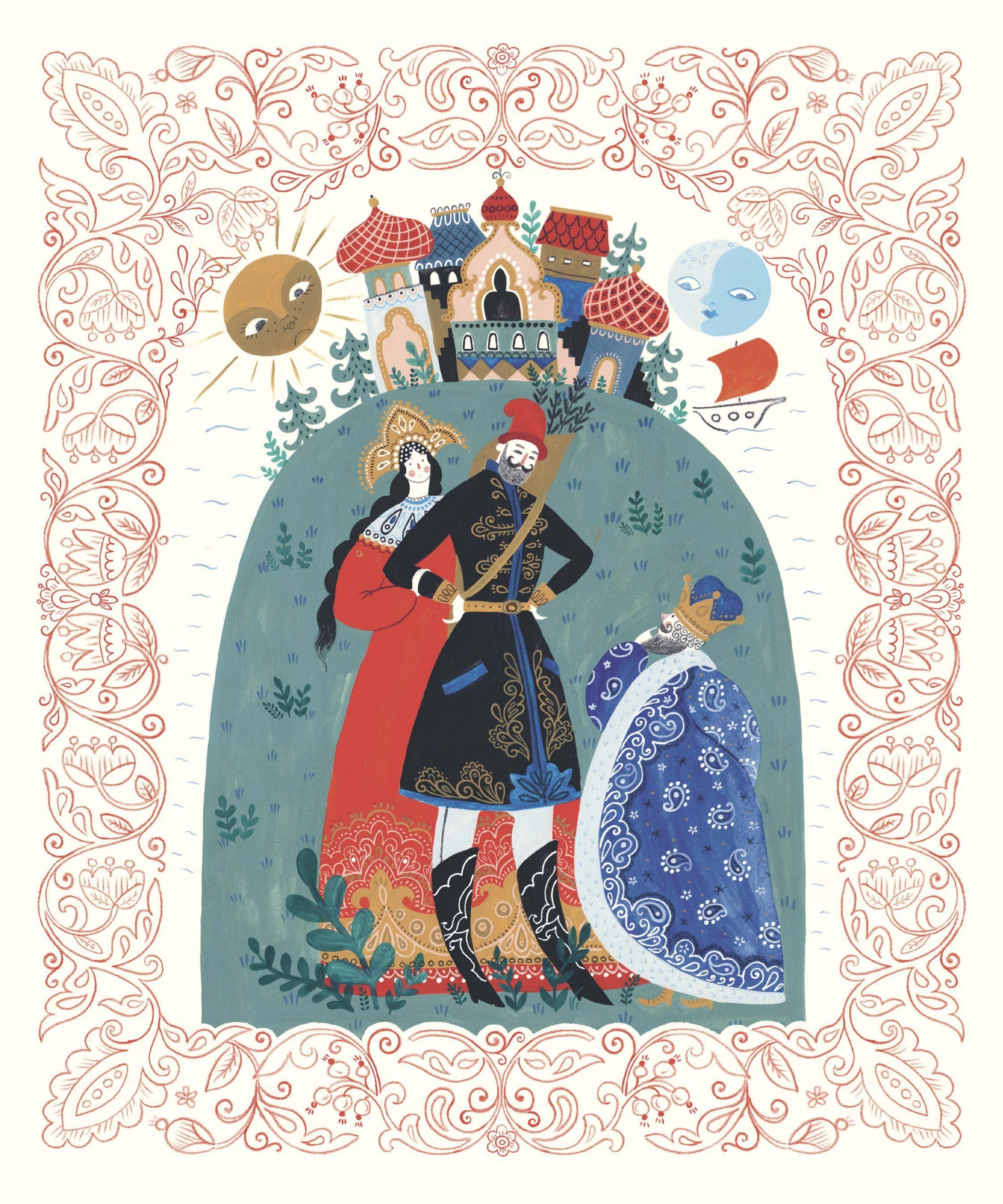 Beispielinhalt (Bild) Russische Märchen