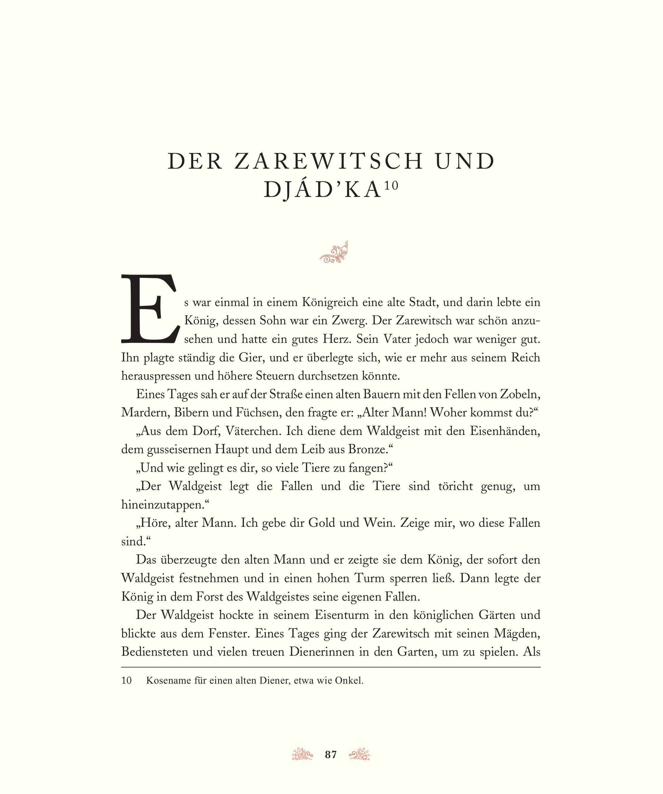 Beispielinhalt (Bild) Russische Märchen