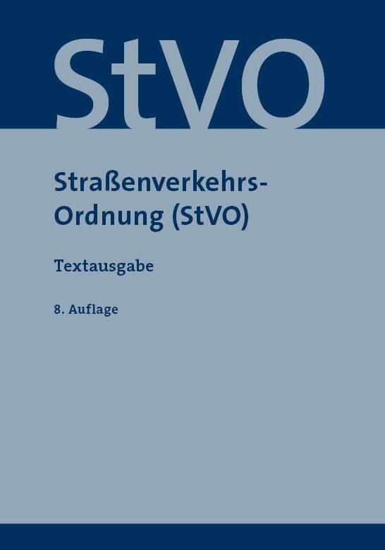 Vorderes Coverbild Straßenverkehrsordnung (StVO)