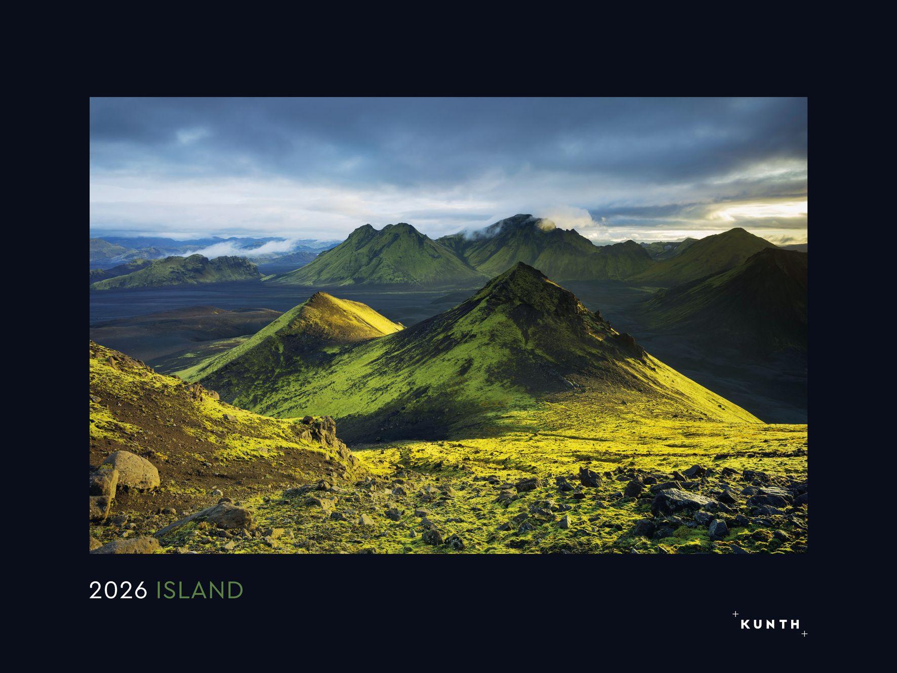 Vorderes Coverbild Island - KUNTH Wandkalender 2026
