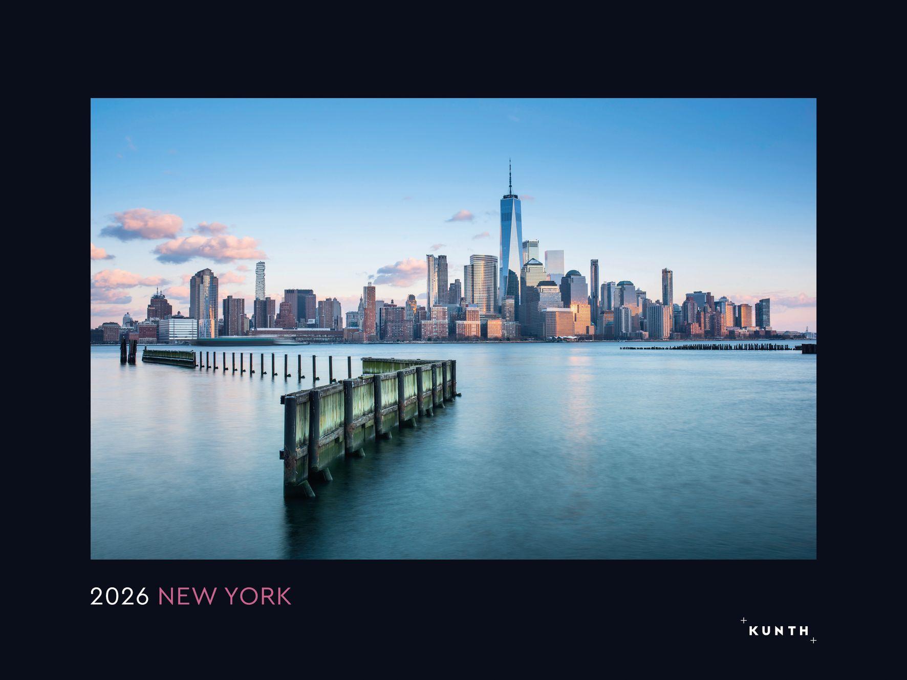 Vorderes Coverbild New York - KUNTH Wandkalender 2026