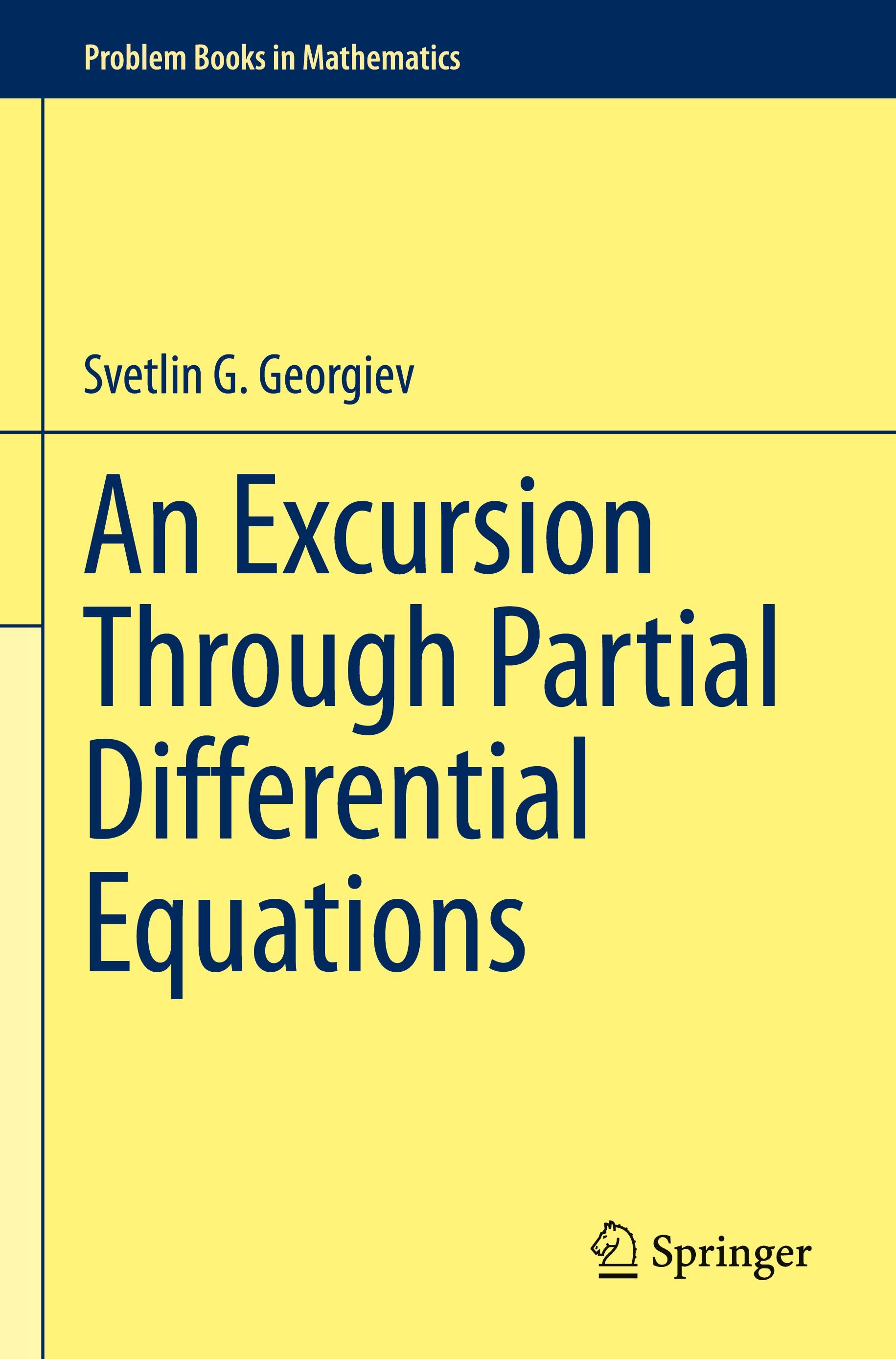 Vorderes Coverbild An Excursion Through Partial Differential Equations