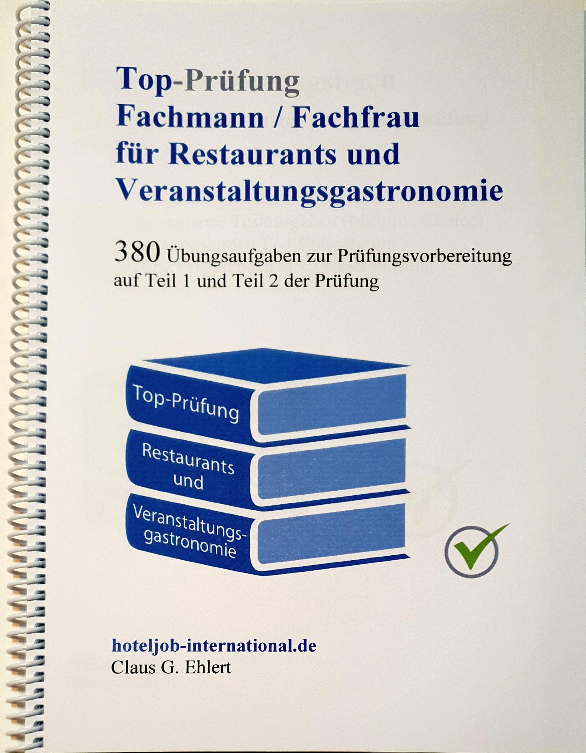 Vorderes Coverbild Top Prüfung Fachmann/-frau für Restaurants und Veranstaltungsgastronomie