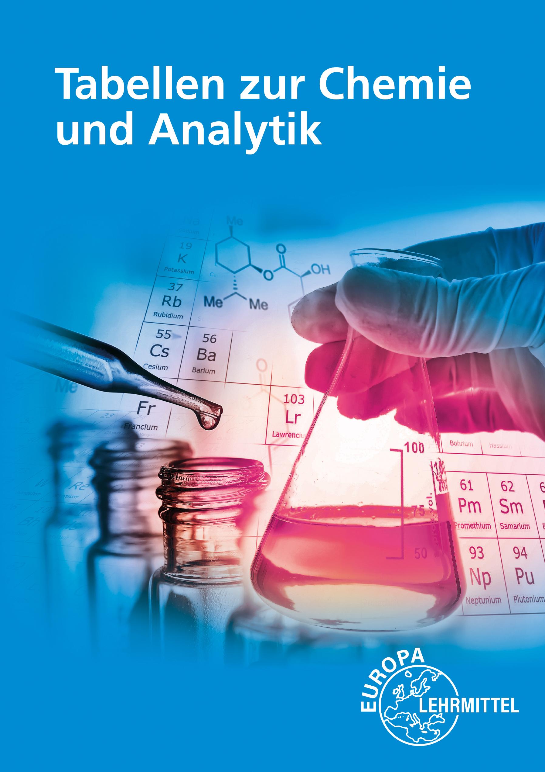 Vorderes Coverbild Tabellen zur Chemie und Analytik