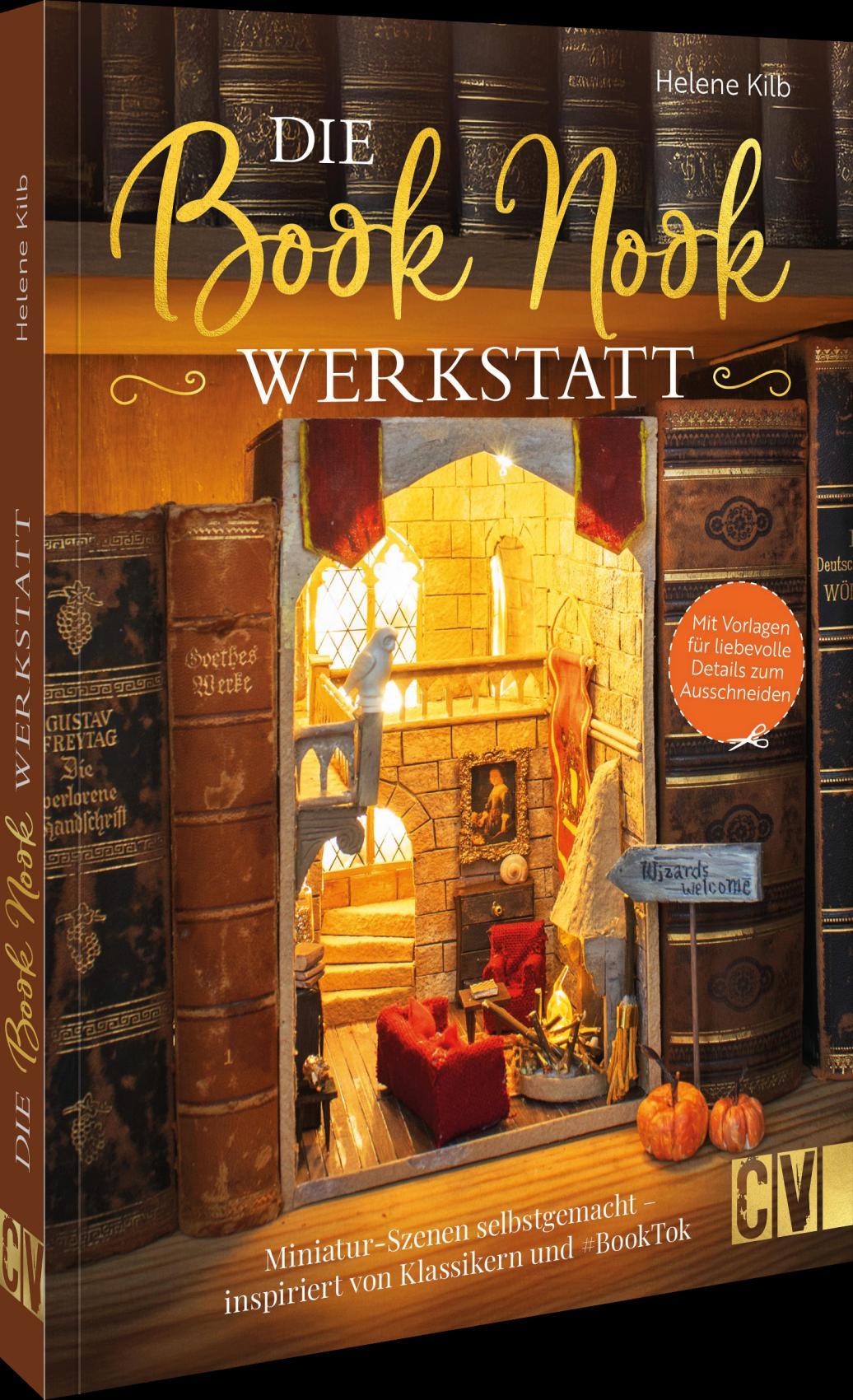 Vorderes Coverbild Die Book Nook Werkstatt