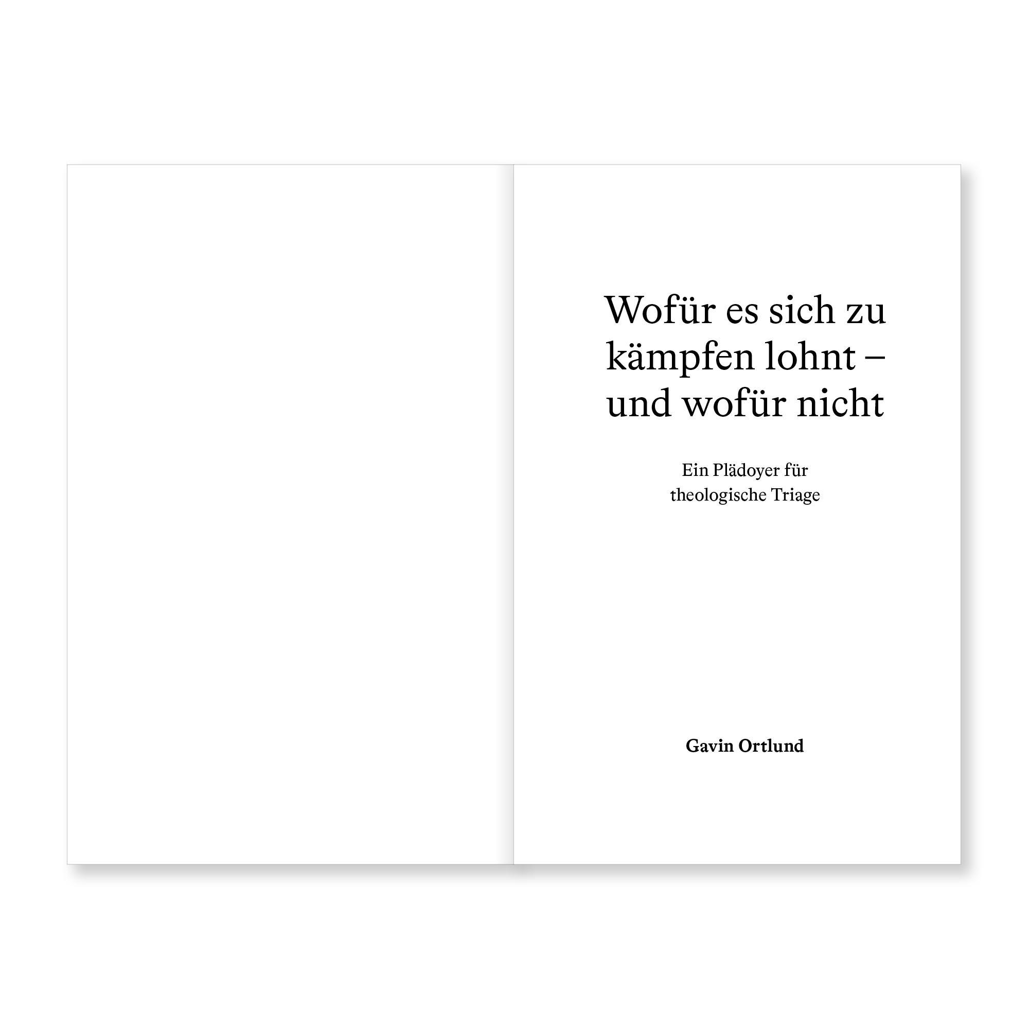Beispielinhalt (Bild) Wofür es sich zu kämpfen lohnt - und wofür nicht